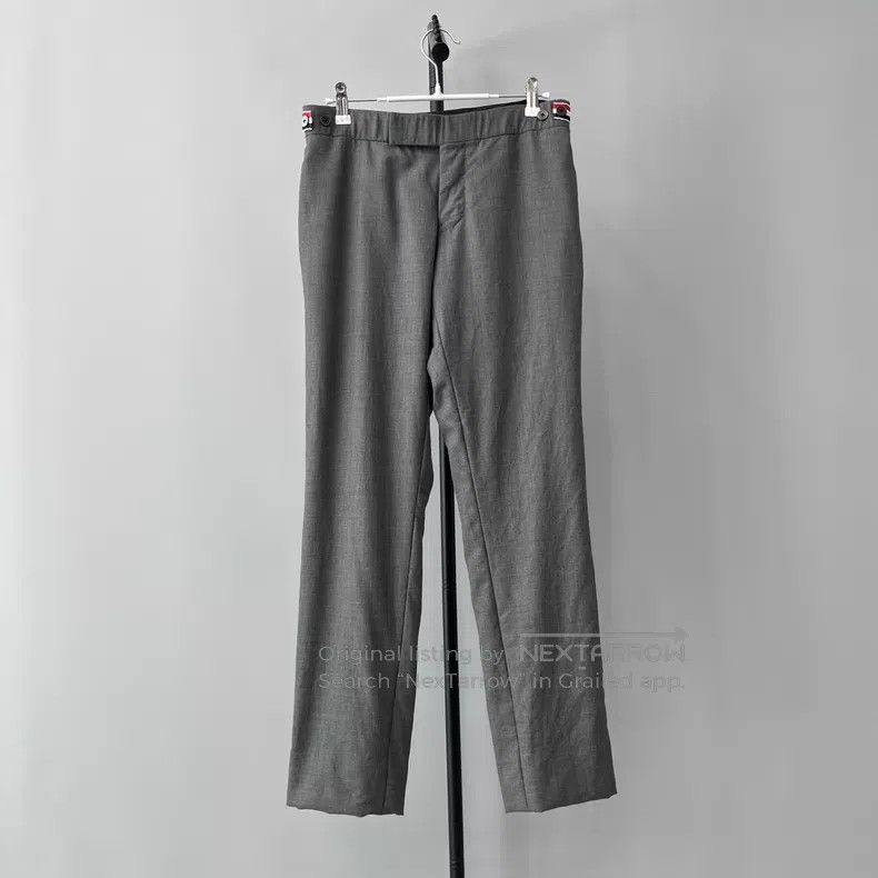 Thom Browne Thom Browne size 1 Gray Slacks Size US 30 / EU 46 - 1 Thumbnail