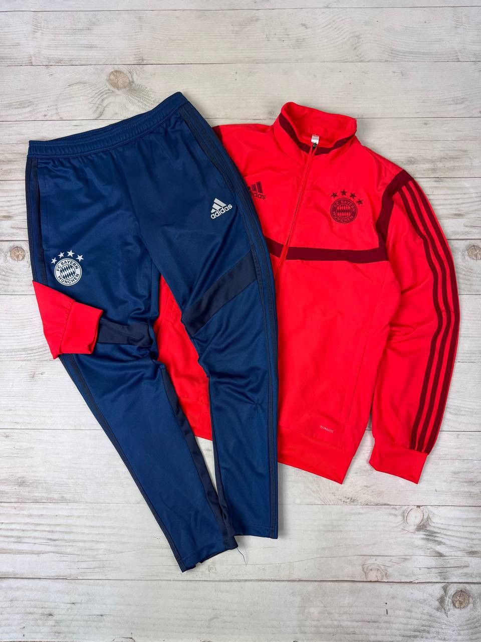 Adidas Adidas Bayern Munich 2019 2020 Tracksuit Jacket And Pants Size US M / EU 48-50 / 2 - 1 Thumbnail