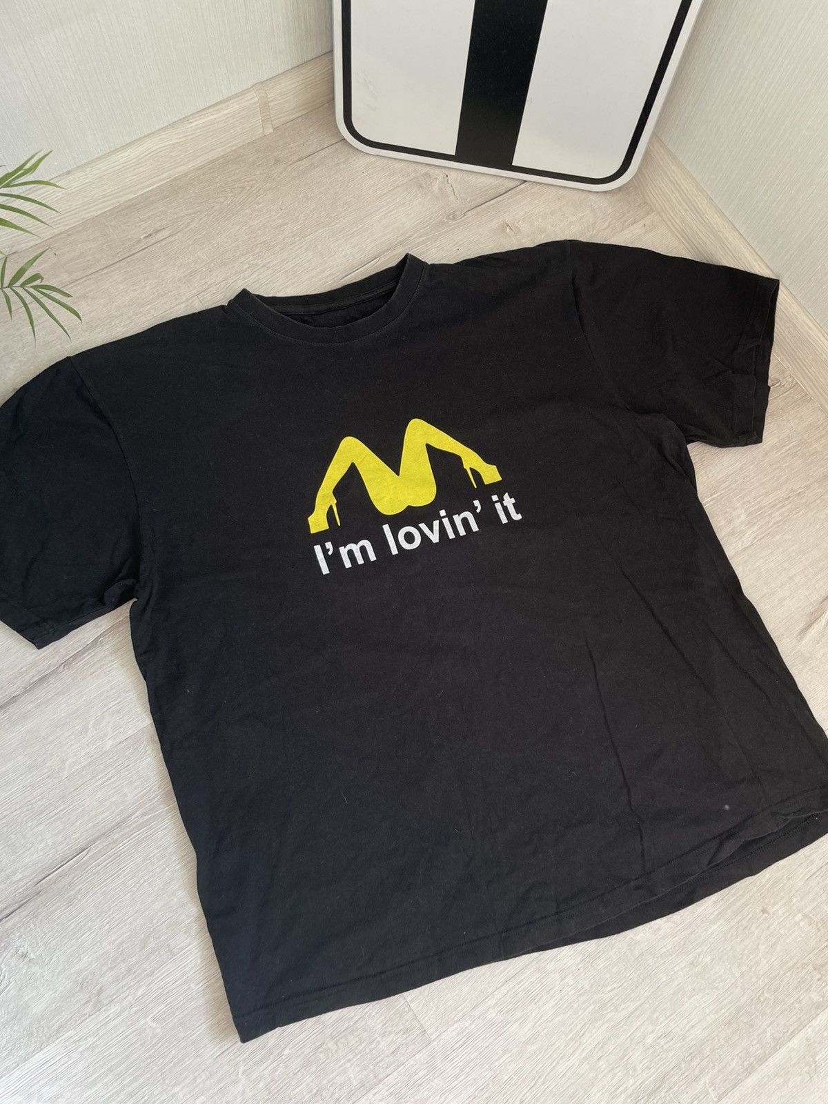 Japanese Brand × Sex Skateboards Vintage I’m Lovin’ it Comic T-shirt McDonalds Style Y2k Humo Size US XL / EU 56 / 4 - 7 Thumbnail