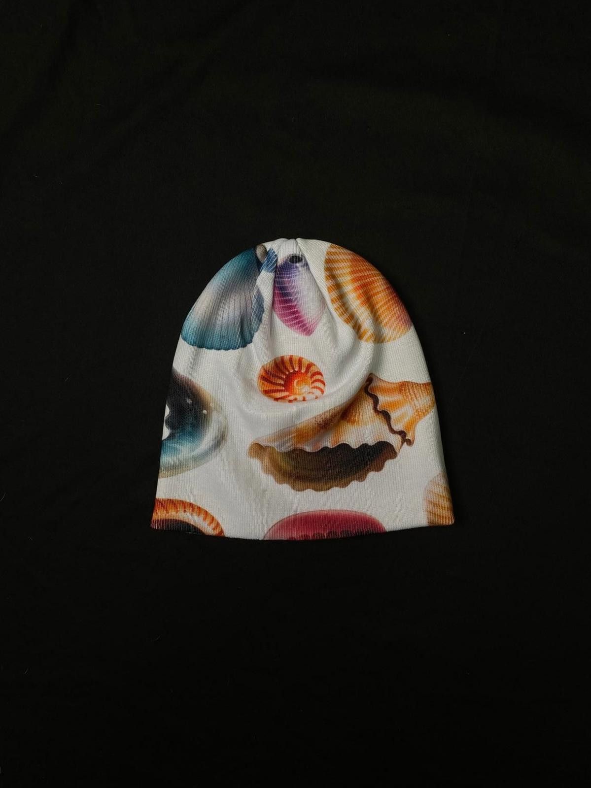 Japanese Brand Rare b.Eautiful b-mode No Cuff White Knit Beanie Hats OS Size ONE SIZE - 4 Thumbnail