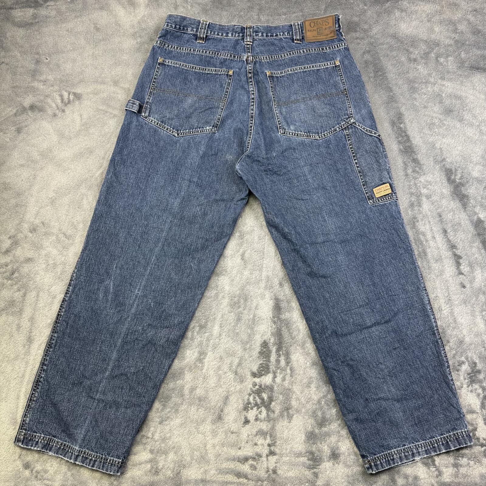 Lauren Ralph Lauren Chaps Ralph Lauren Carpenter Denim Jeans Size US 36 / EU 52 - 2 Thumbnail