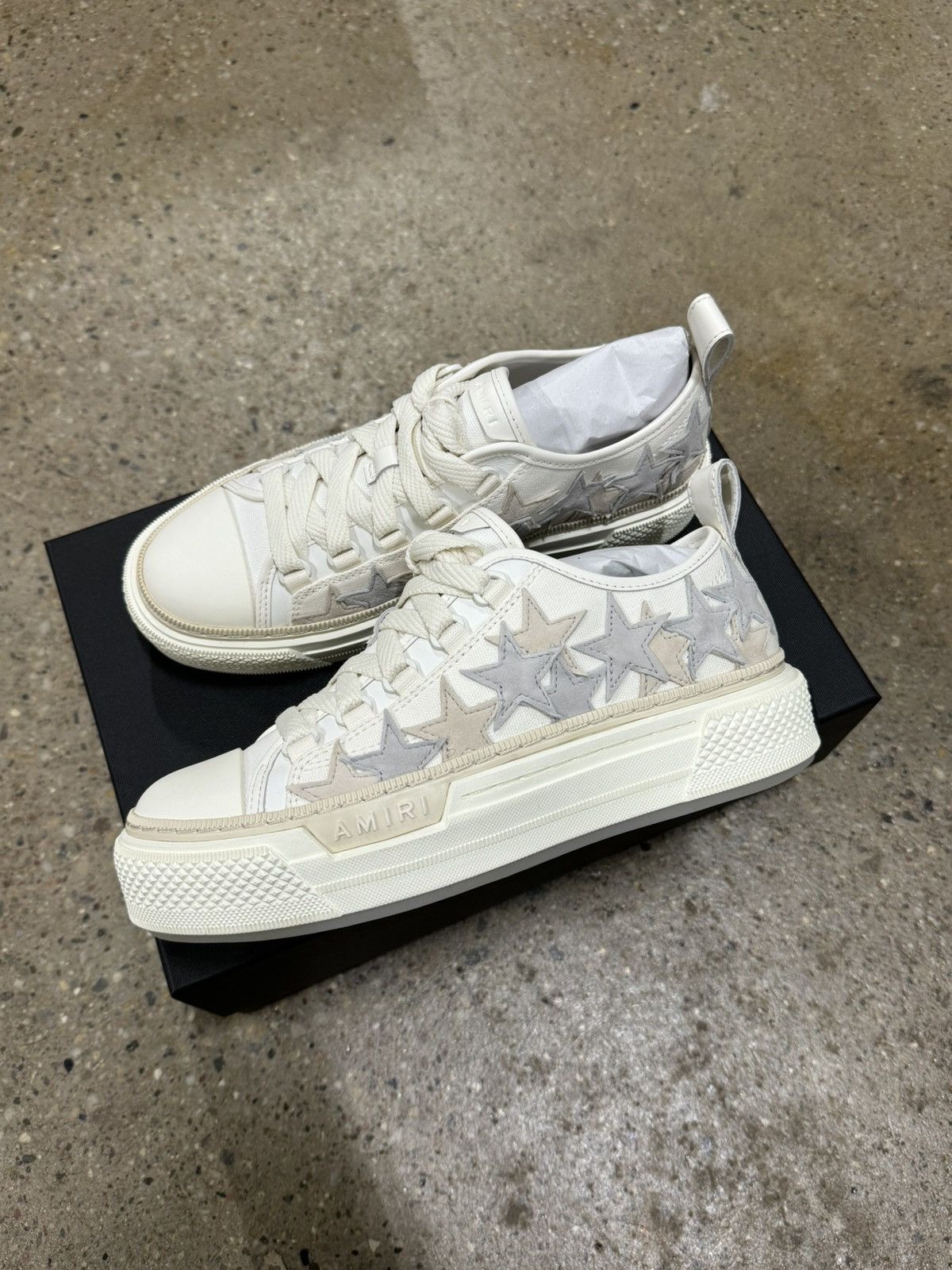 Amiri Amiri Stars Court Sneaker 750$ NEW | Grailed