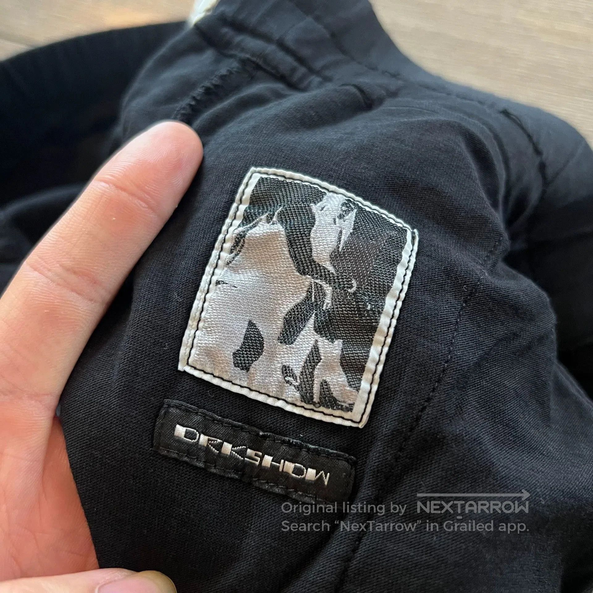 Rick Owens rick owens black low-crotch pants with drop-crotch. Size US 32 / EU 48 - 4 Thumbnail