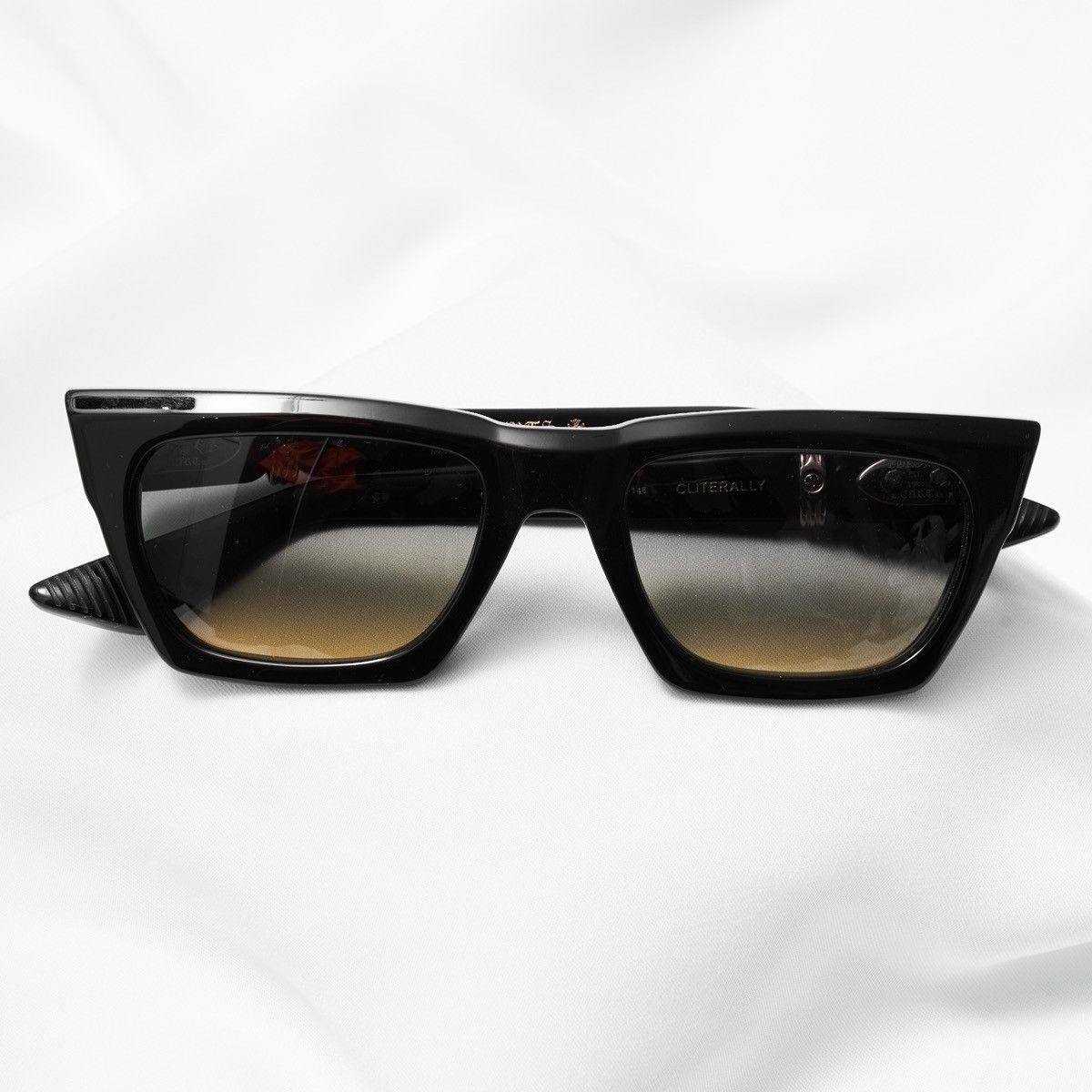 Chrome Hearts CHROME HEARTS CLITERALLY BLACK -18KGP SUNGLASSES Size ONE SIZE - 6 Thumbnail