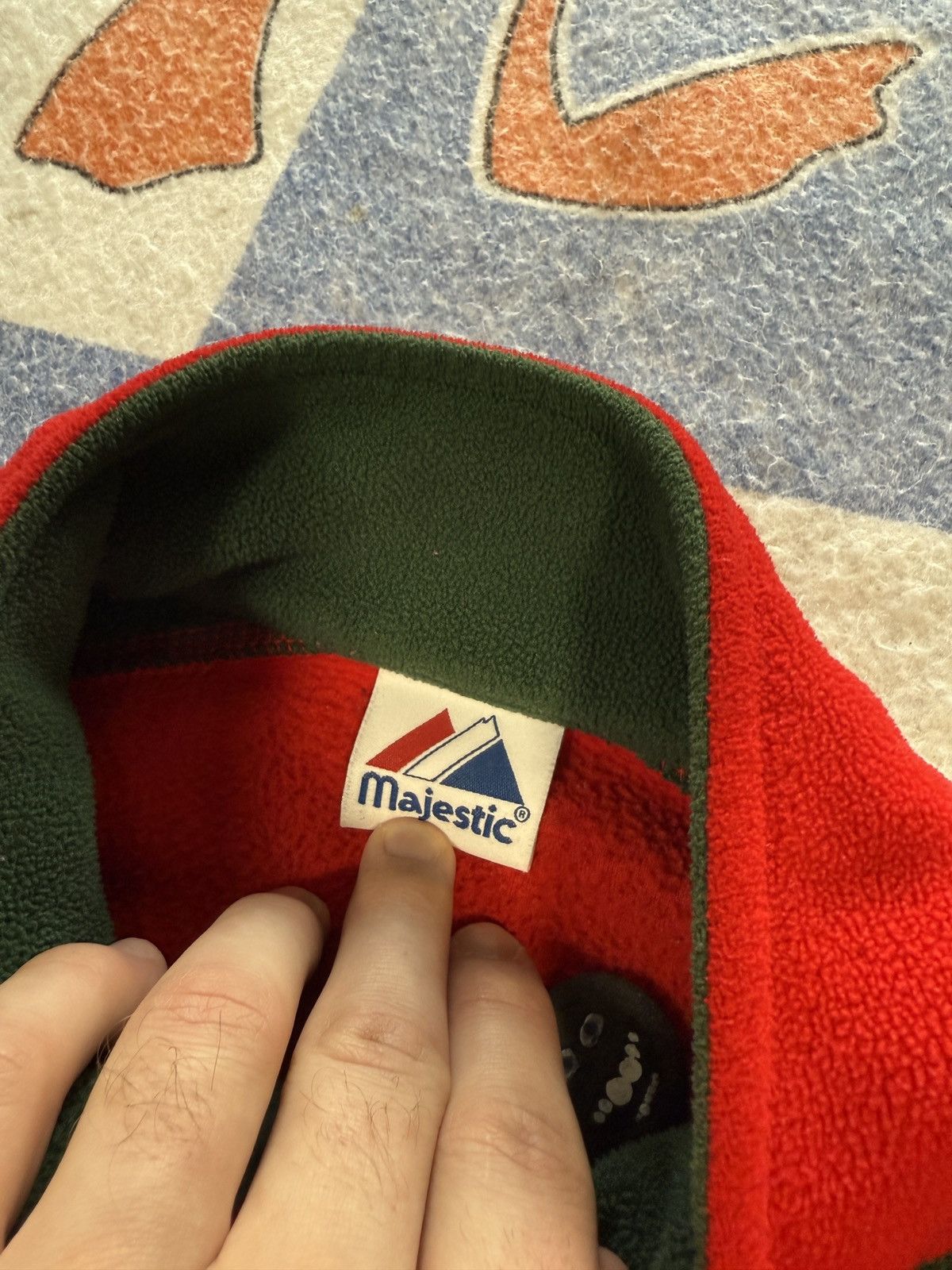 NHL Vintage minnesota wild fleece pullover Size US XL / EU 56 / 4 - 3 Thumbnail