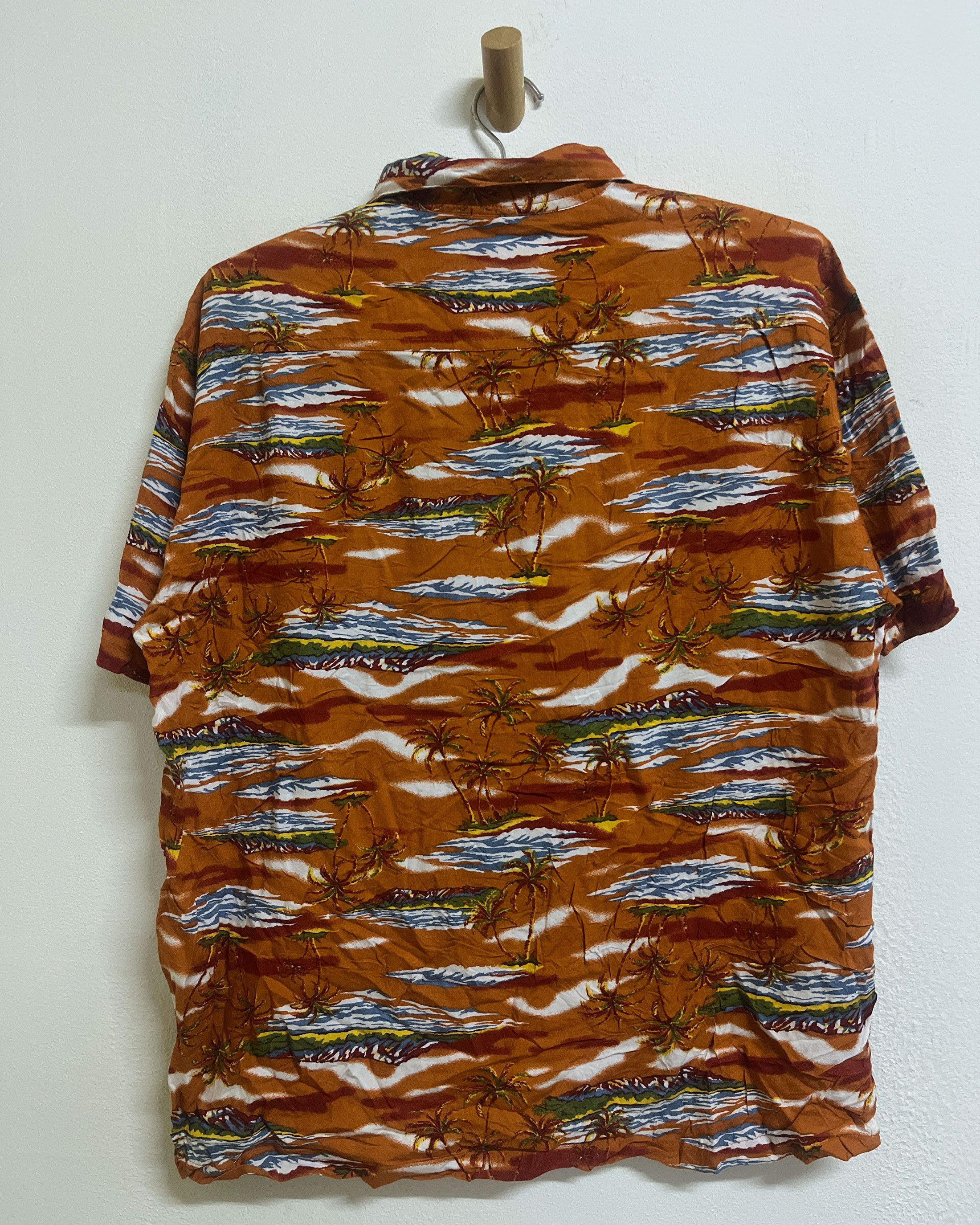 Japanese Brand Free Nature Hawaii Short Sleeve Surf Size US XL / EU 56 / 4 - 3 Thumbnail