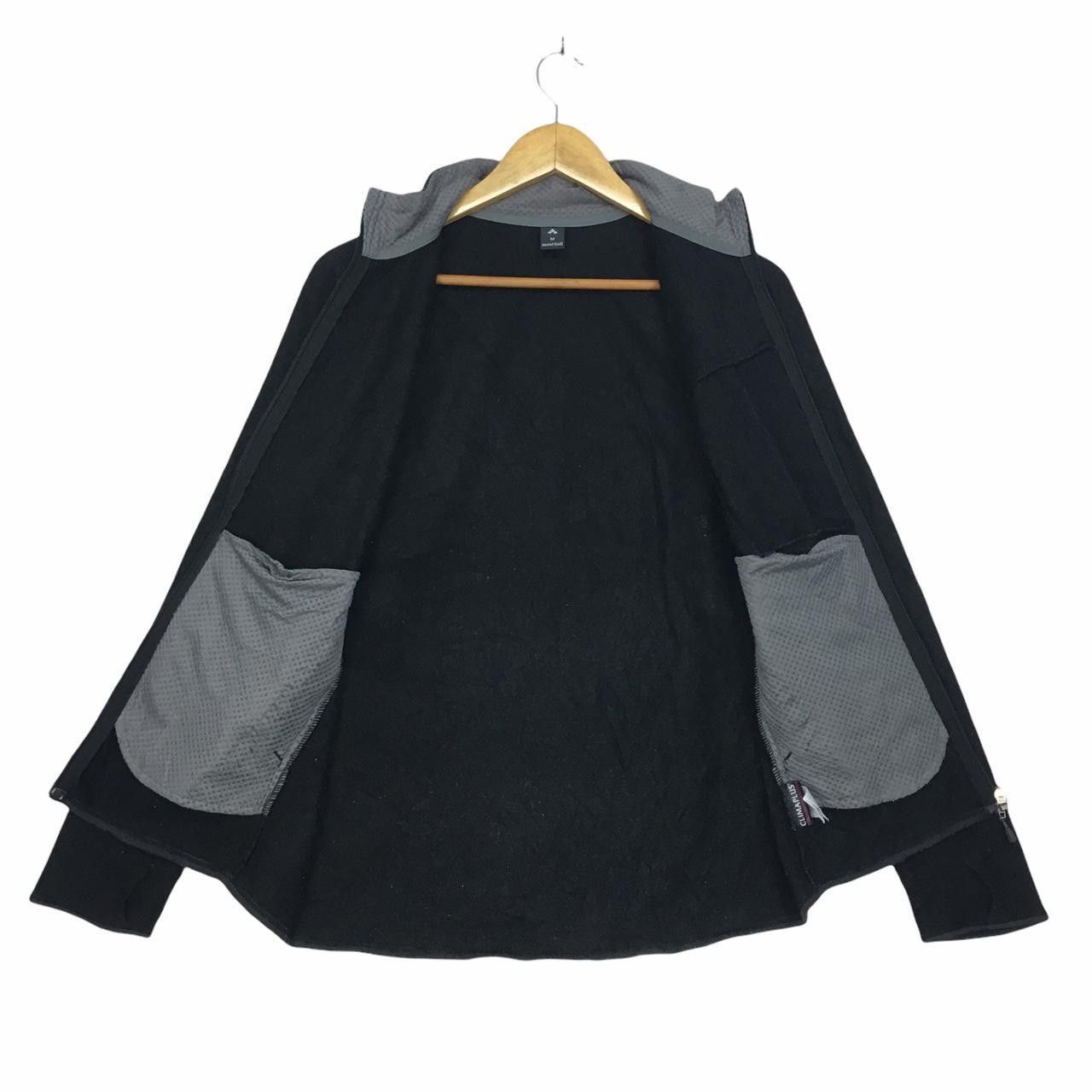 Montbell Vtg MONT-BELL CLIMAPLUS Zip Up Fleece Jacket Spell Out Size M / US 6-8 / IT 42-44 - 2 Thumbnail
