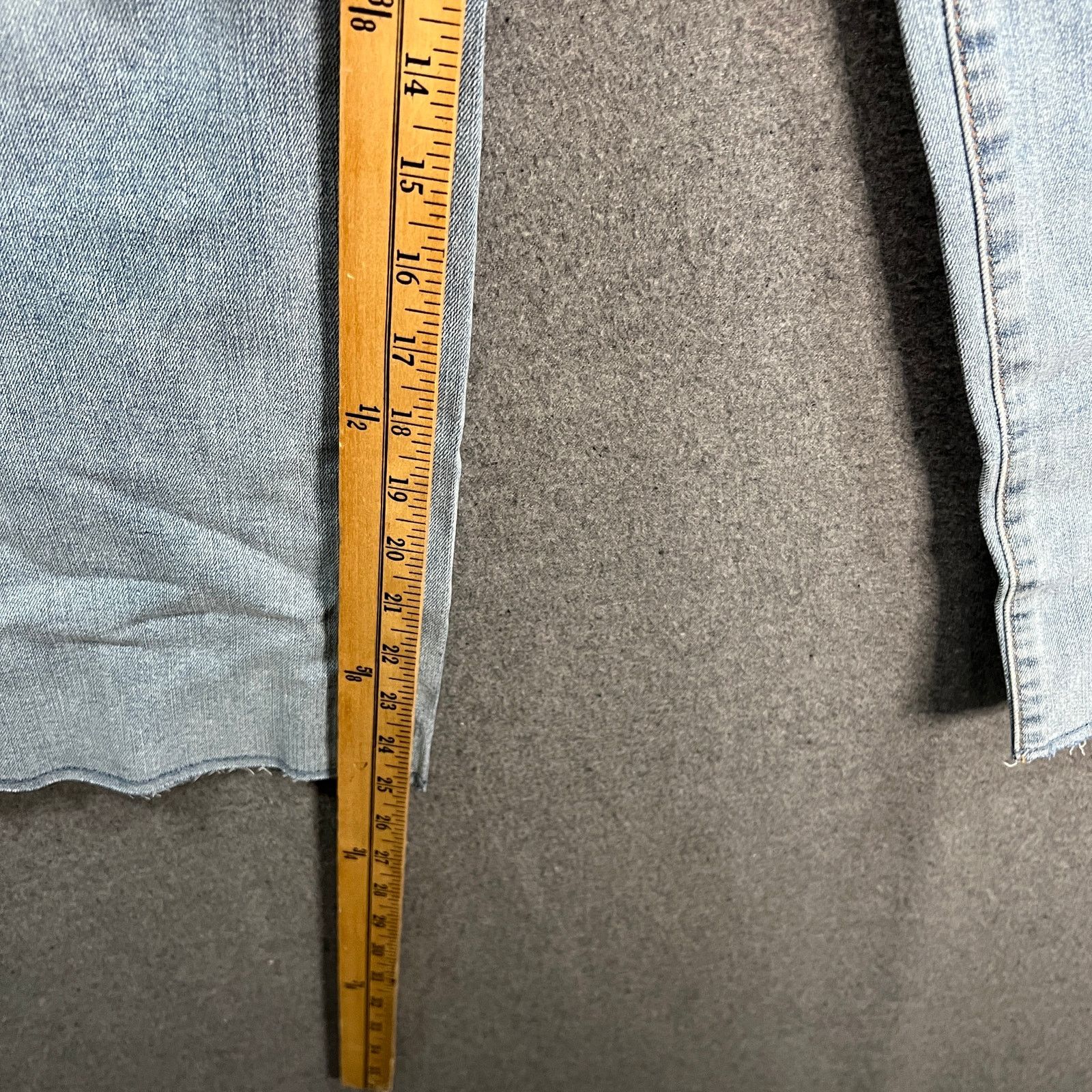 Other LOGO by Lori Goldstein Tall Wide Leg Jeans with Button Fly Size 27" / US 4 / IT 40 - 10 Thumbnail