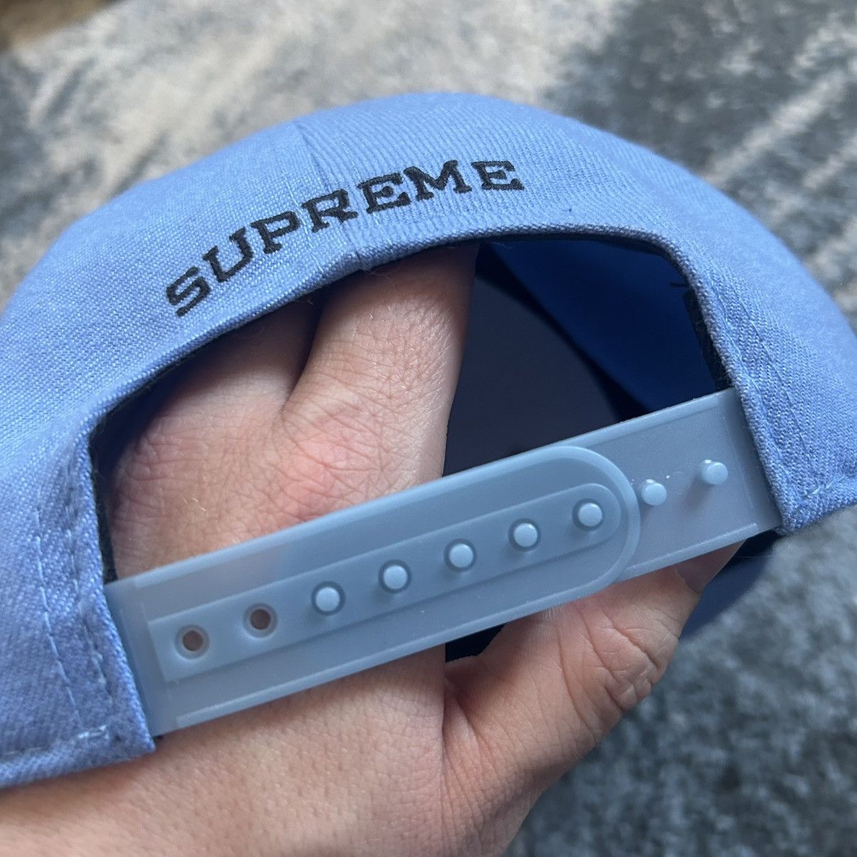 Supreme AUTUMN 2021 ARABiC STRUCTURED PiNCH FRONT 5-PANEL SNAPBACK Size ONE SIZE - 8 Thumbnail