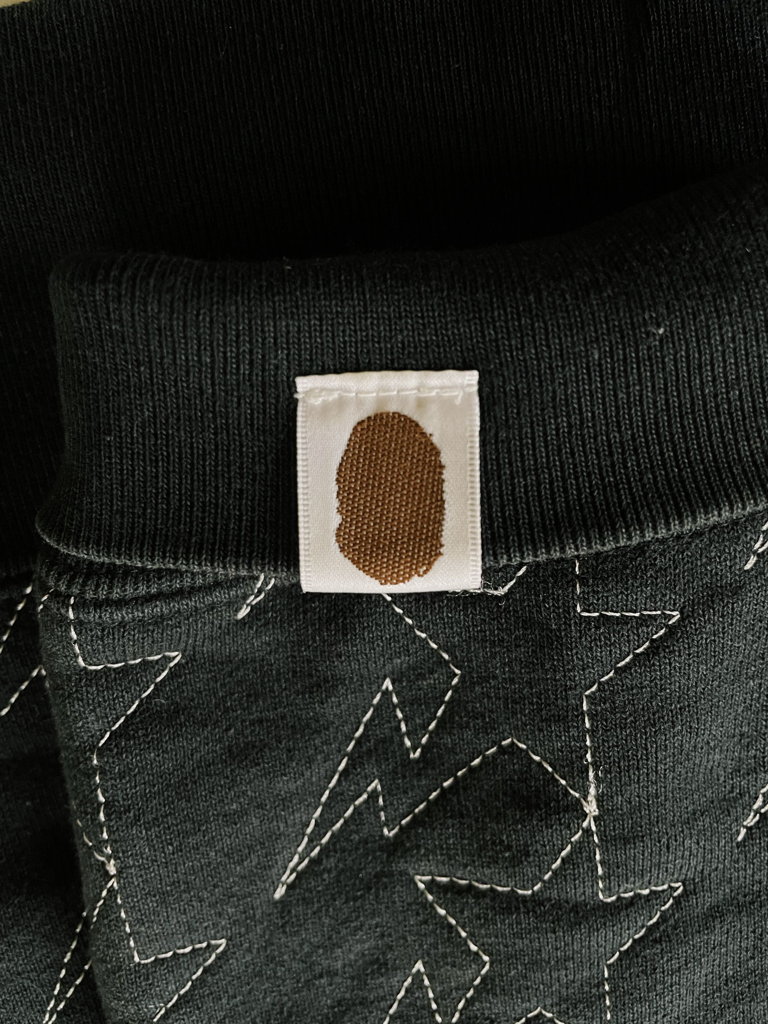 Bape Vintage Bape A Bathing Ape All Over Sta Logo Zip Hoodie Size US M / EU 48-50 / 2 - 7 Thumbnail
