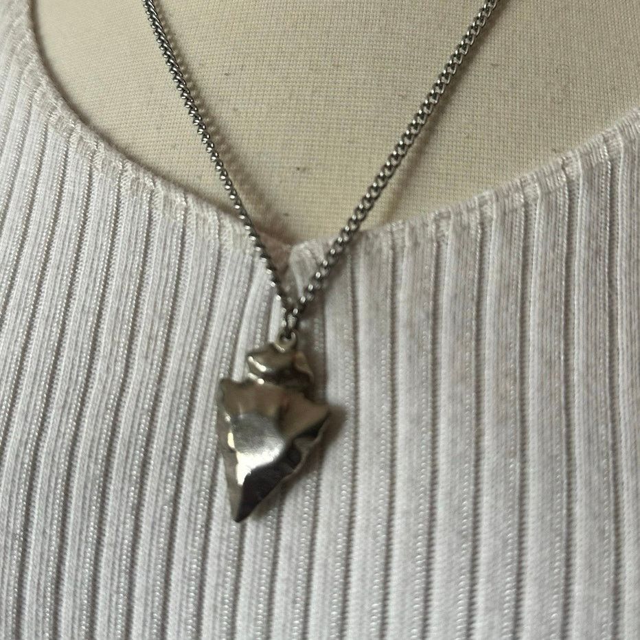 Other silver arrow head pendant chain necklace Size ONE SIZE - 2 Thumbnail