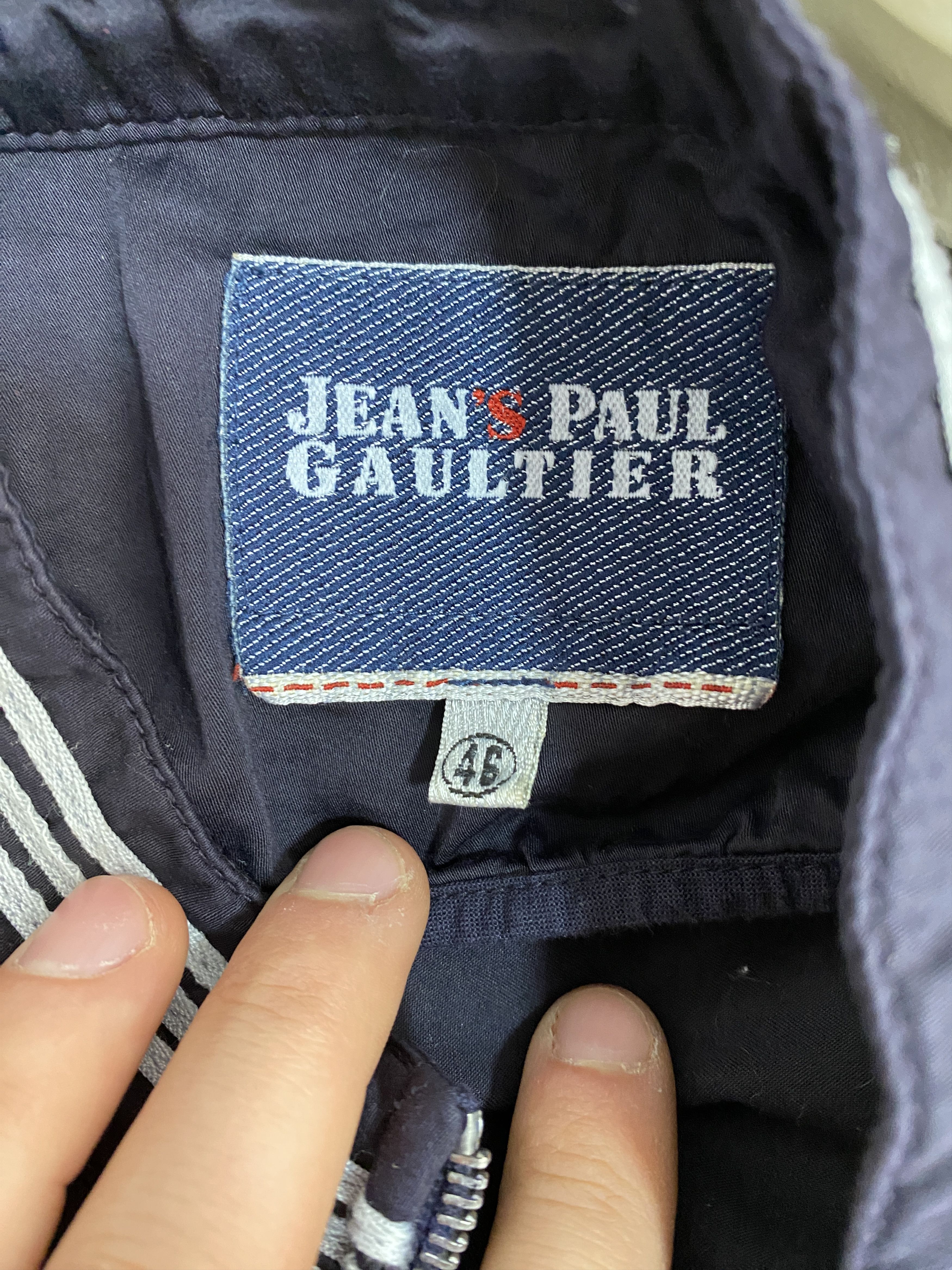 Jean Paul Gaultier Jean'S Paul Gaultier Light Slim Fit Jacket Zip Size 46 M Size L / US 10 / IT 46 - 16 Thumbnail