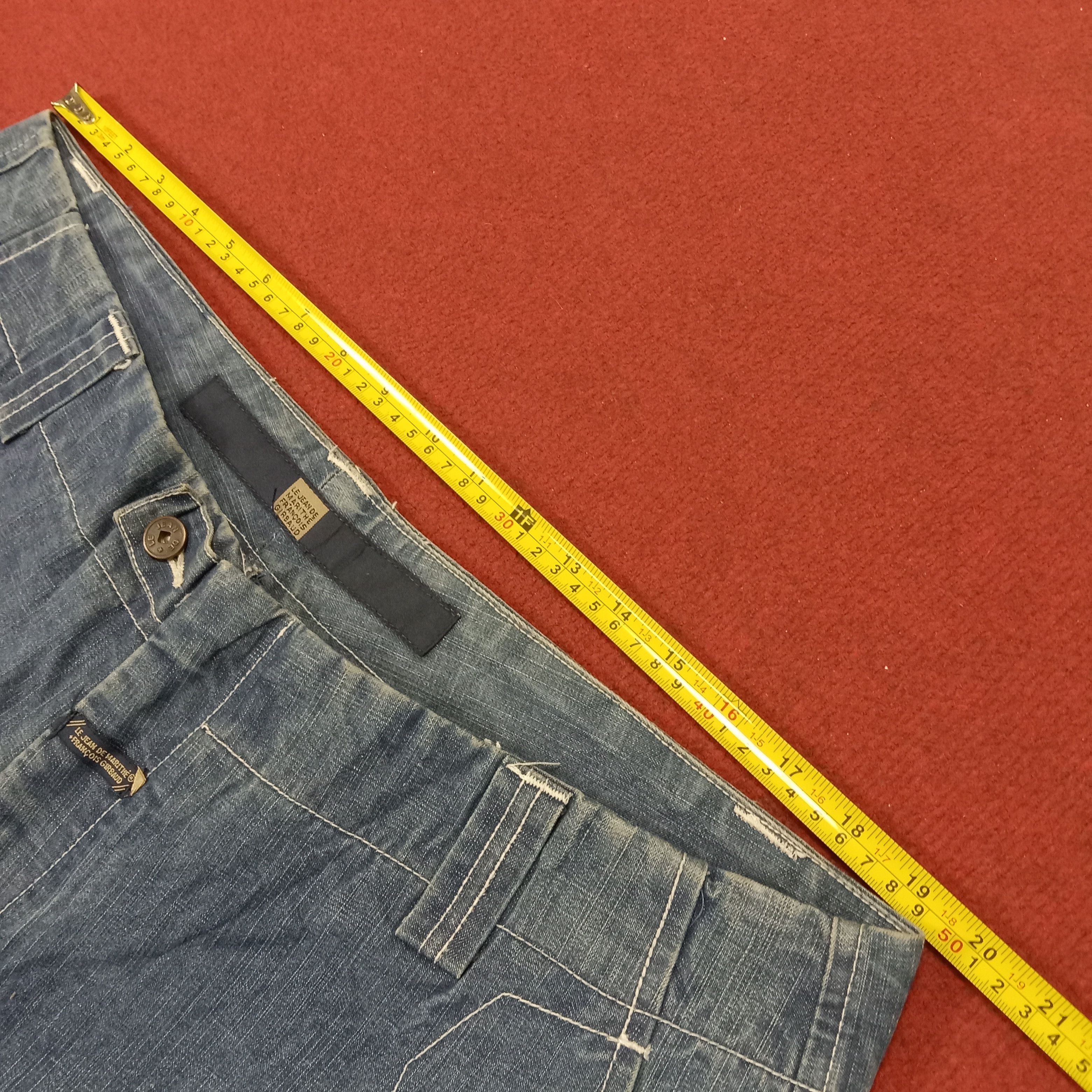 Marithe + Francois Girbaud × Vintage Marithe Francois Girbaud Rare Design Style Jeans Size US 39 - 7 Thumbnail