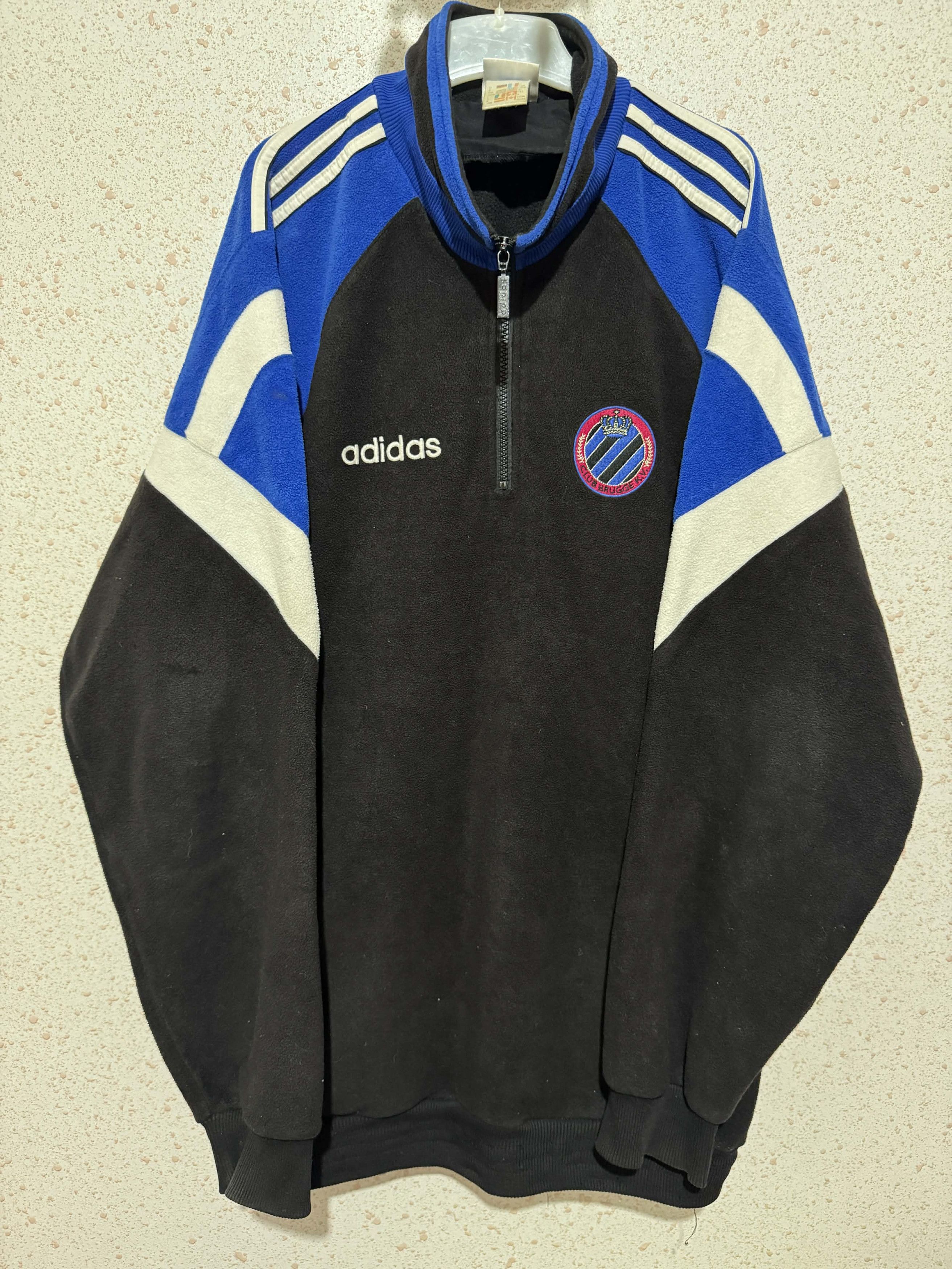 Club Brugge 1998/00 1/4 Zip Vintage Adidas