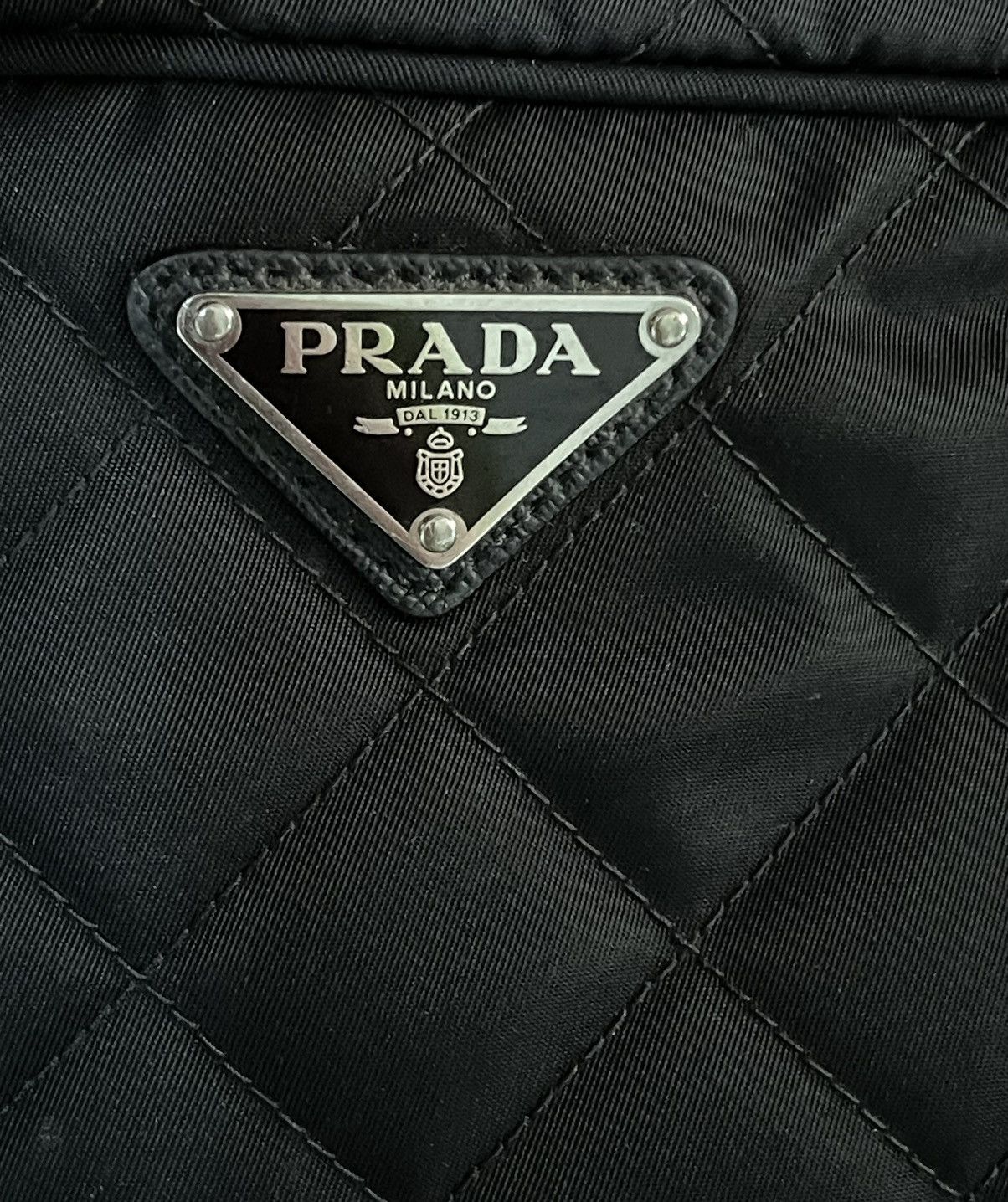 Designer × Prada Prada Quilted Nylon Tessuto Impuntu Quilted Bandoliera Size ONE SIZE - 4 Thumbnail