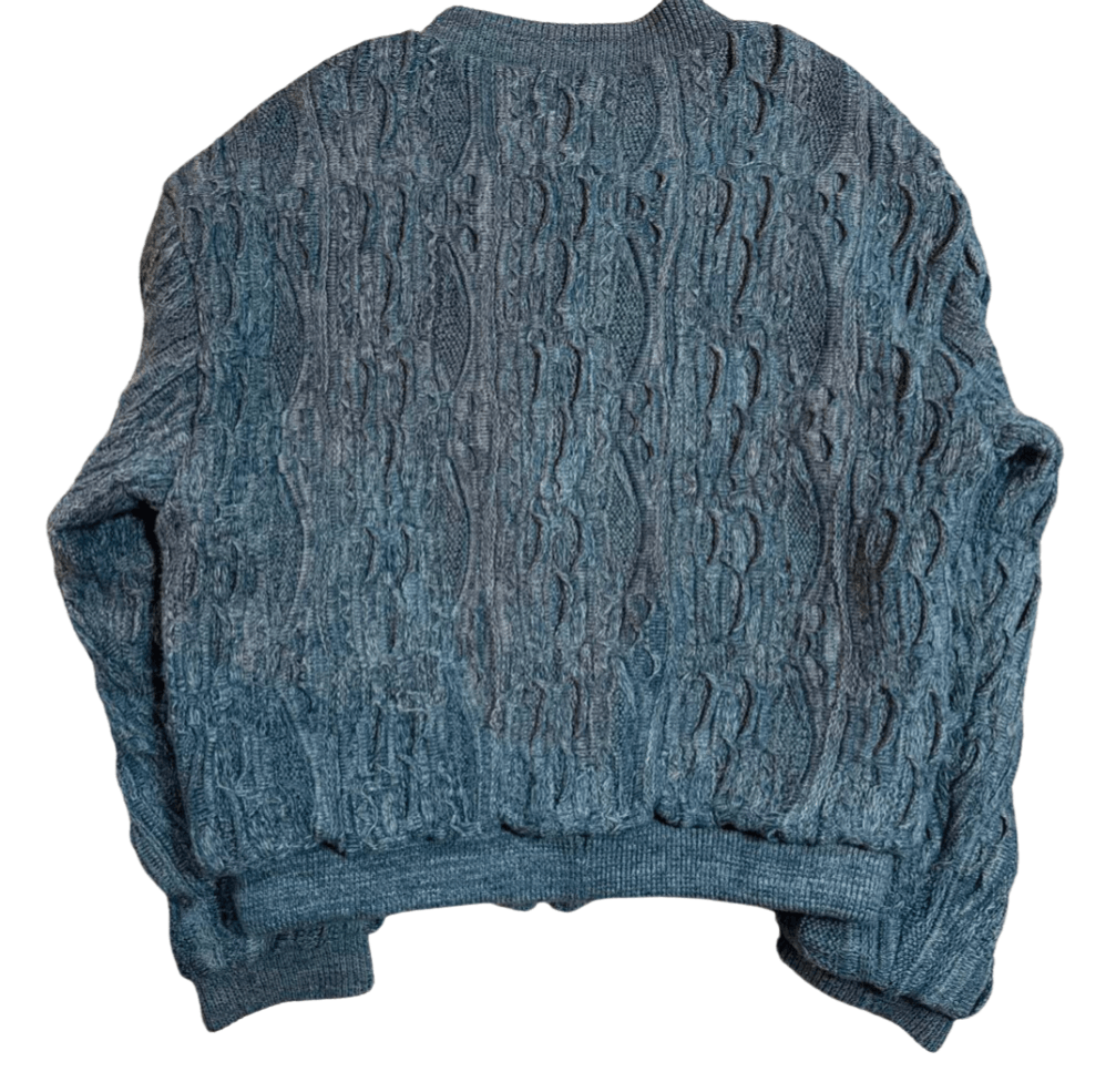 Kapital Kapital Boro Gaudy 7G Knit Fleece-Lined Bomber Jacket Size US L / EU 52-54 / 3 - 2 Thumbnail