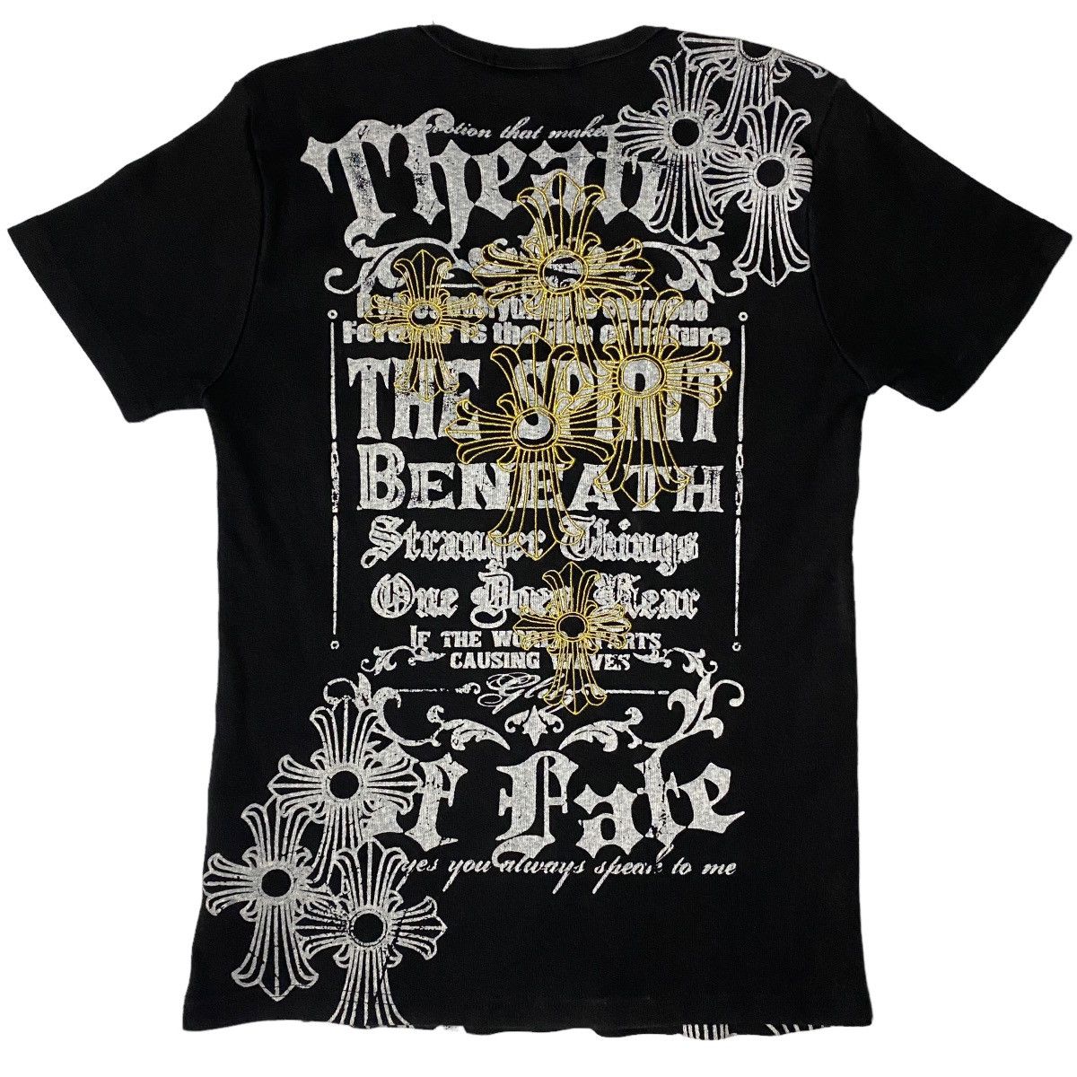 Hysteric Glamour 2000's Glitz - Cross Tribal Poem Shirt Size US XS / EU 42 / 0 - 2 Thumbnail
