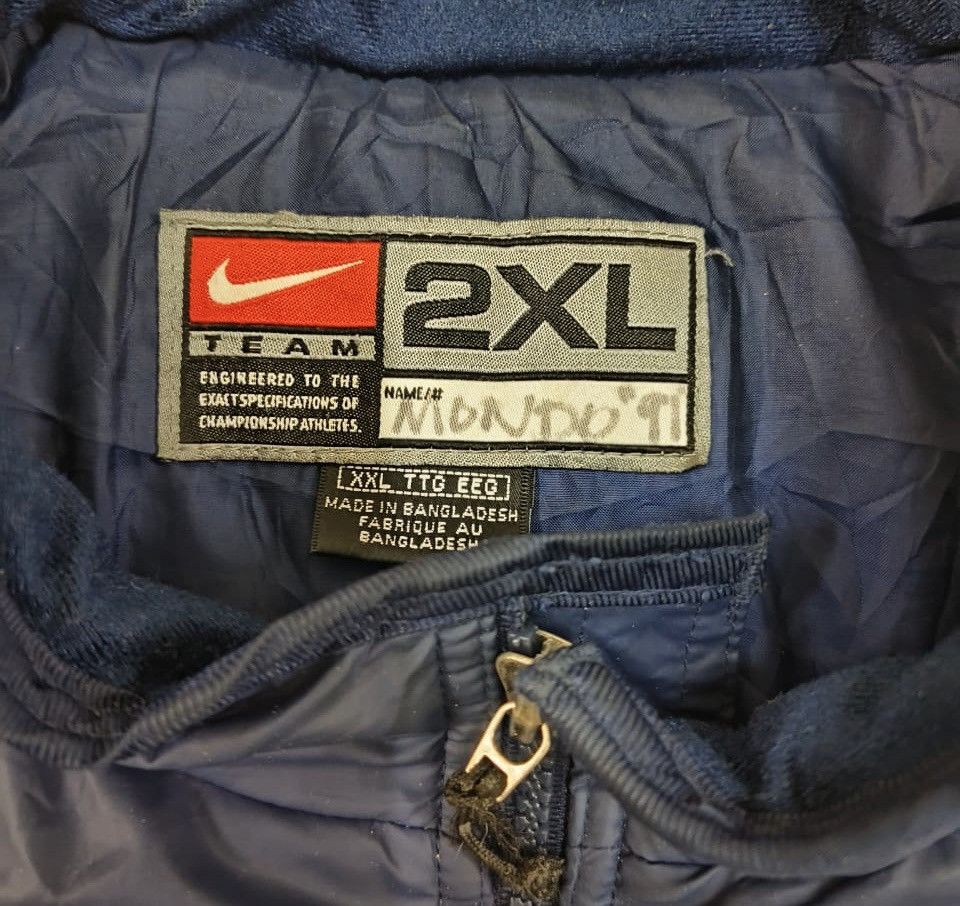 Nike Nike Michigan Blue Jacket Size US XL / EU 56 / 4 - 5 Thumbnail