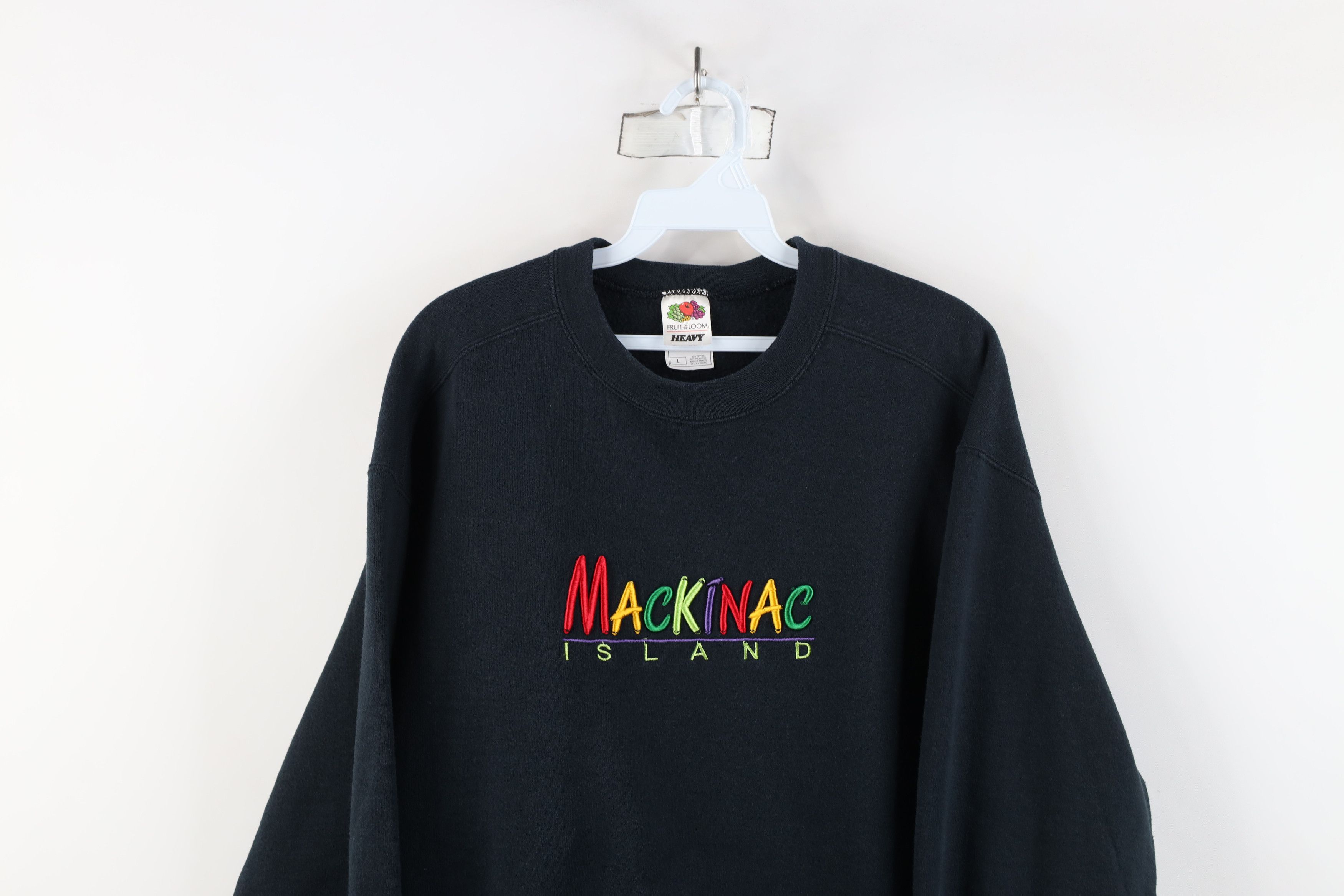 Vintage Vintage 90s Streetwear Heavyweight Mackinac Sweatshirt Size L / US 10 / IT 46 - 2 Thumbnail