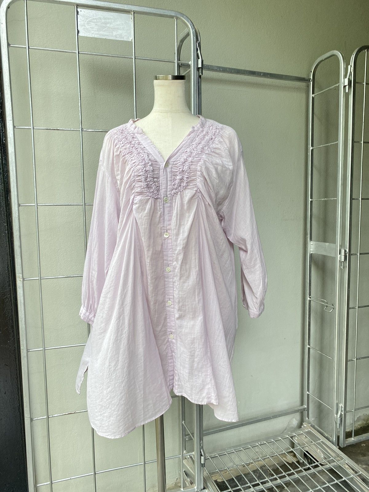 Issey Miyake Plantation light purple blouse Size ONE SIZE - 22 Thumbnail
