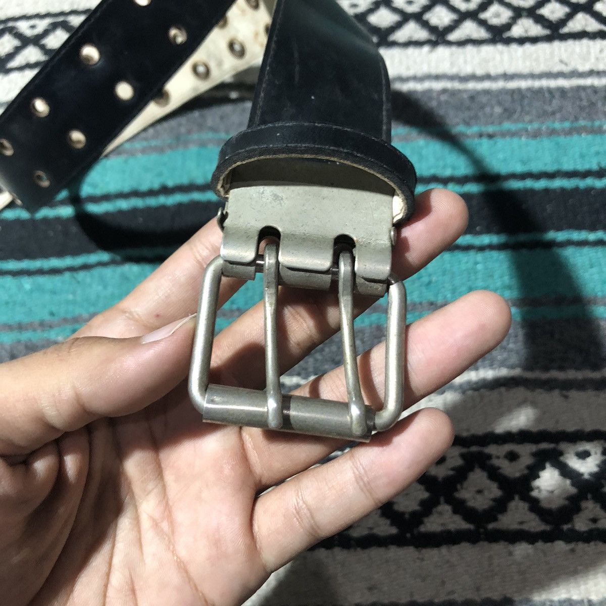 If Six Was Nine Unknown Studded Punk Belt Size ONE SIZE - 3 Thumbnail