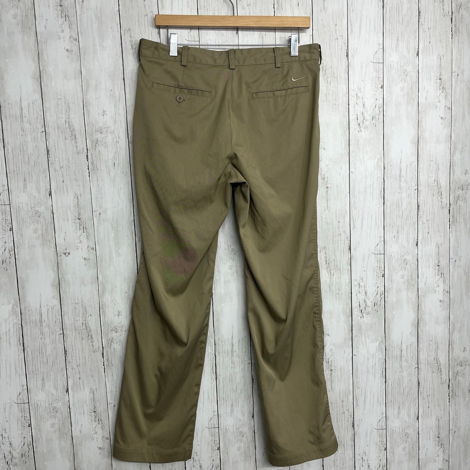 Nike Nike Golf Dri-Fit Tan Khaki Chino Pants 32 Size US 32 / EU 48 - 2 Thumbnail