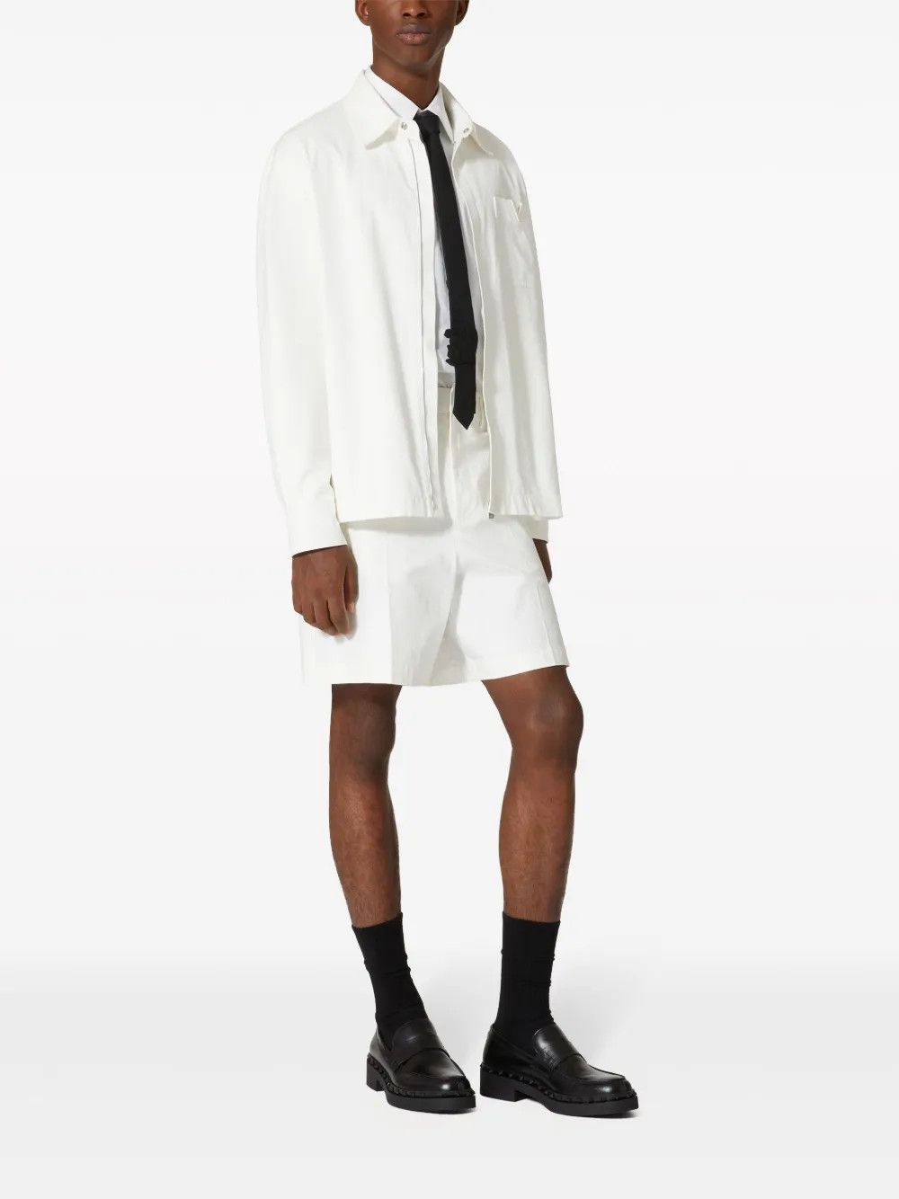 Valentino o1y0525 Short in White Size US 32 / EU 48 - 4 Thumbnail