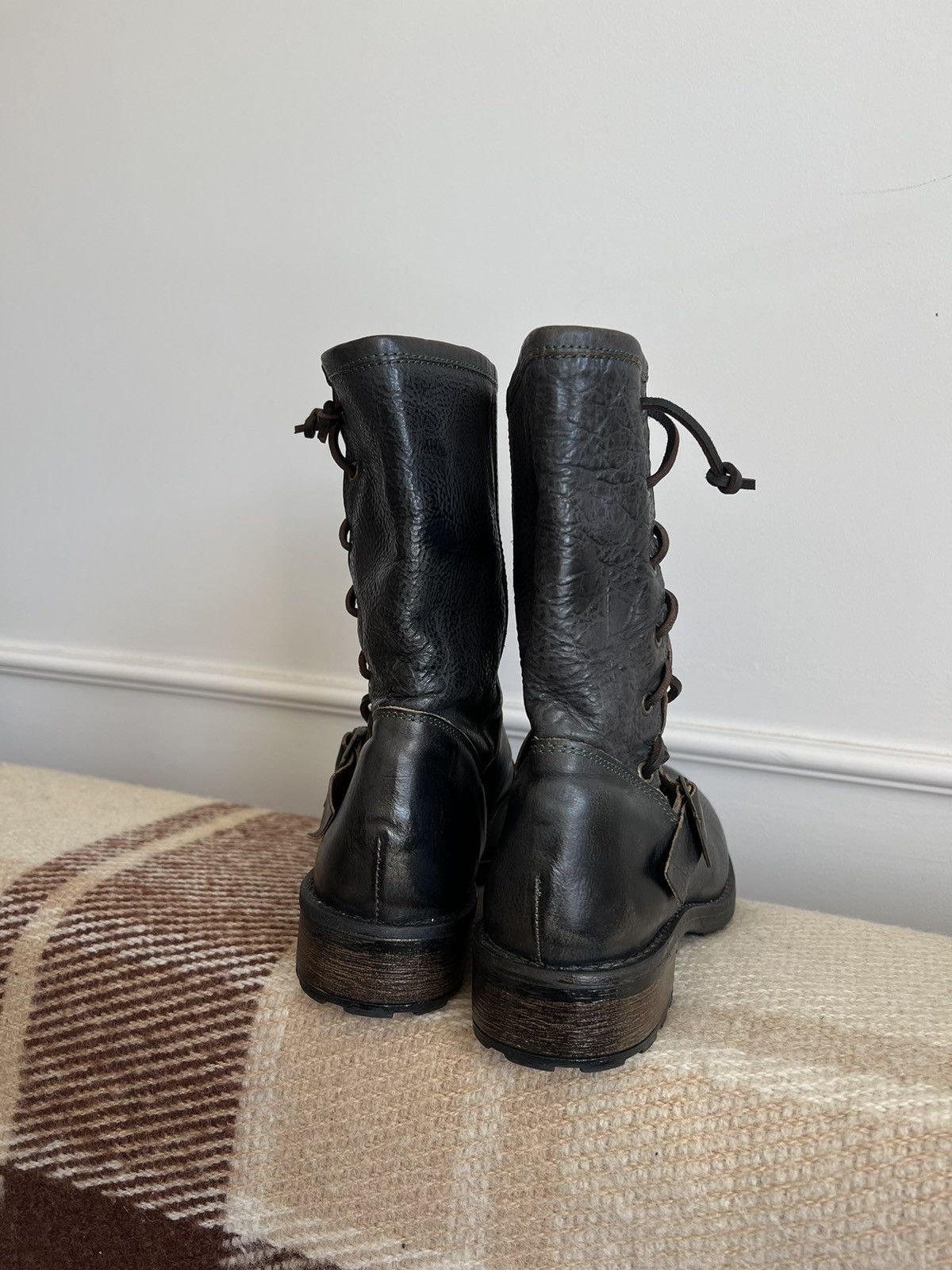 A.S.98 × If Six Was Nine Buffalo Avant Garde Leather boots style Airstep A.S 98 Size US 9 / IT 39 - 7 Thumbnail