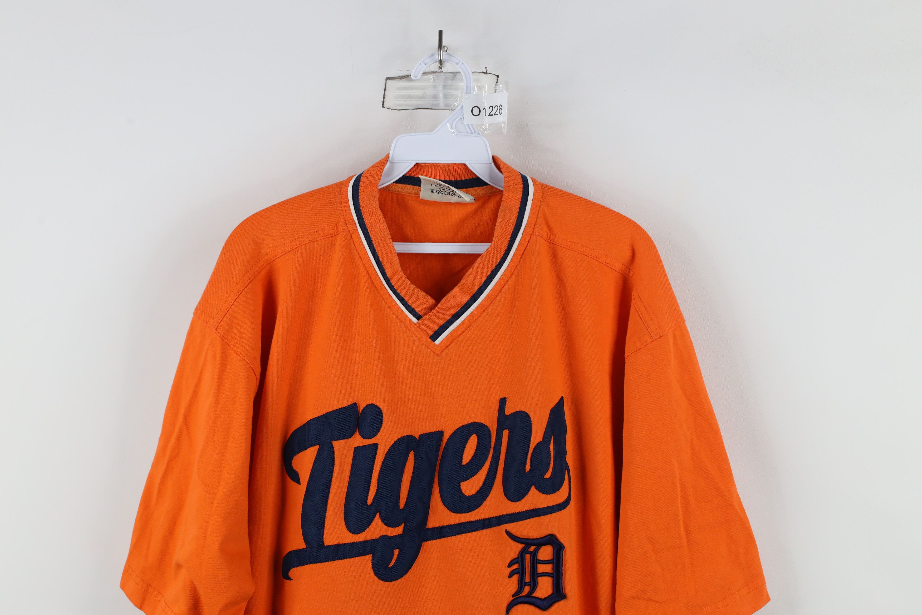 Vintage Vintage 90s English D Script Detroit Tigers Baseball T-Shirt Size US L / EU 52-54 / 3 - 2 Thumbnail