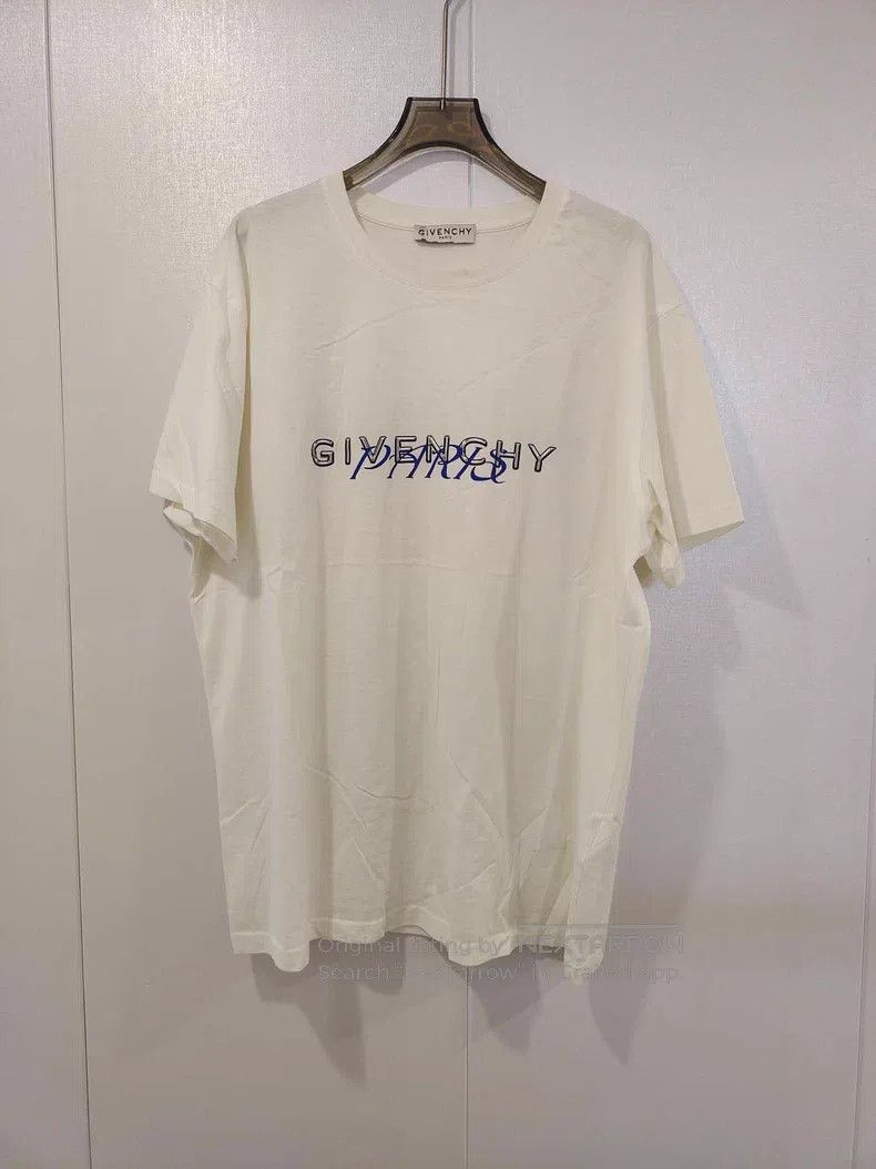 Givenchy Givenchy Letter Logo Printed Short Sleeve T-Shirt Size US L / EU 52-54 / 3 - 1 Thumbnail