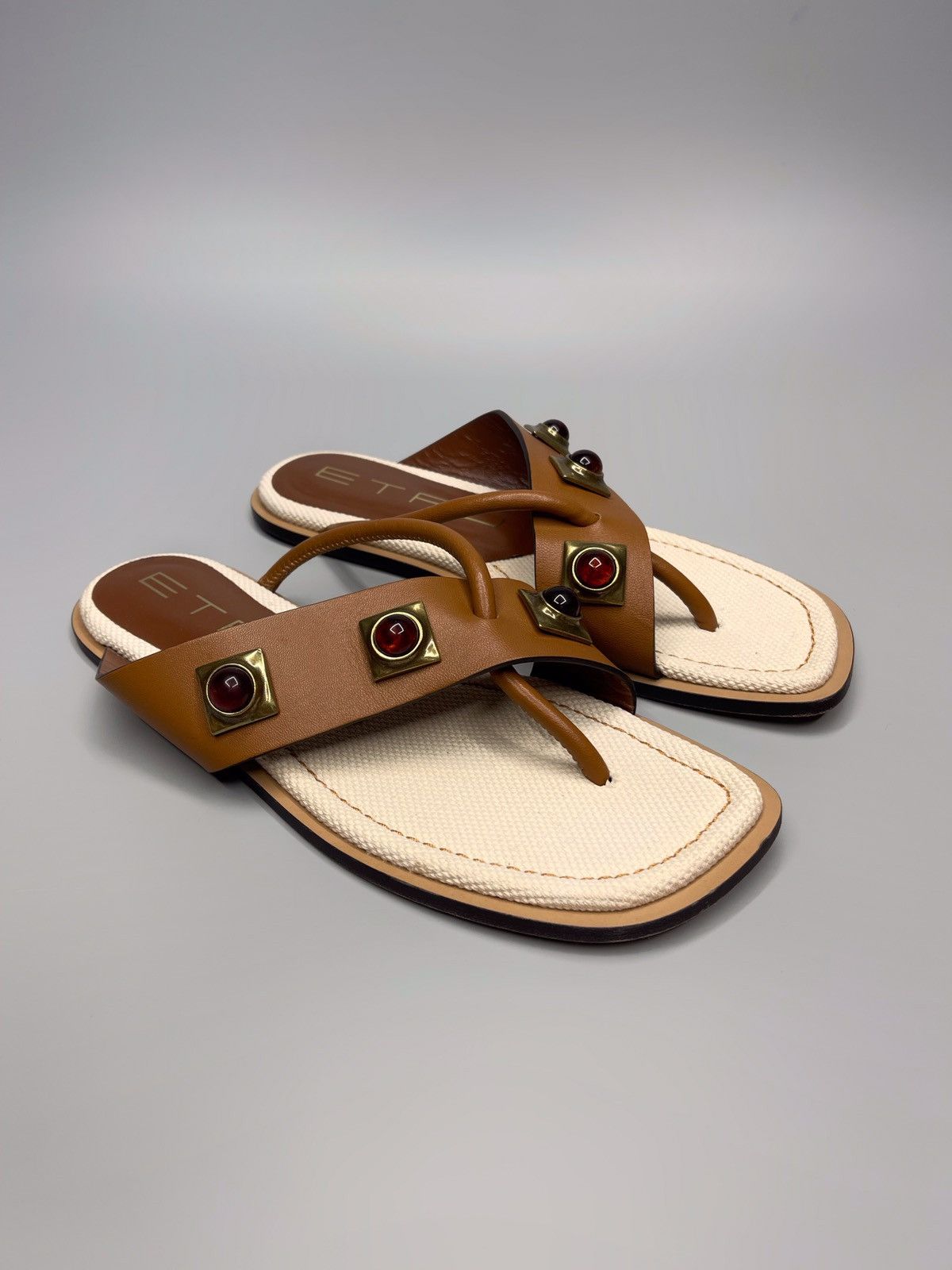 Designer × Etro Etro Sandals Size US 10 / IT 40 - 1 Thumbnail