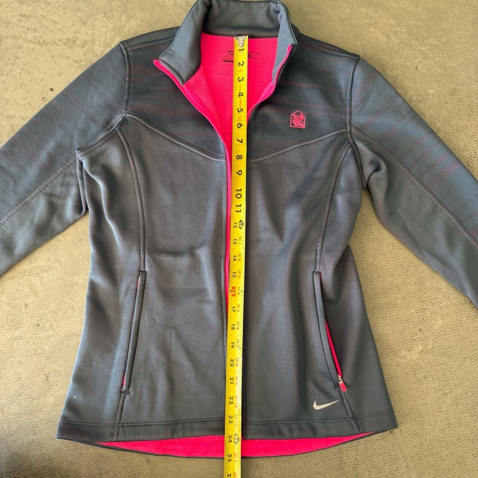 Nike Nike Golf / Women’s Therma Fit Zip Up Jacket / Gray Pink Size M / US 6-8 / IT 42-44 - 6 Thumbnail