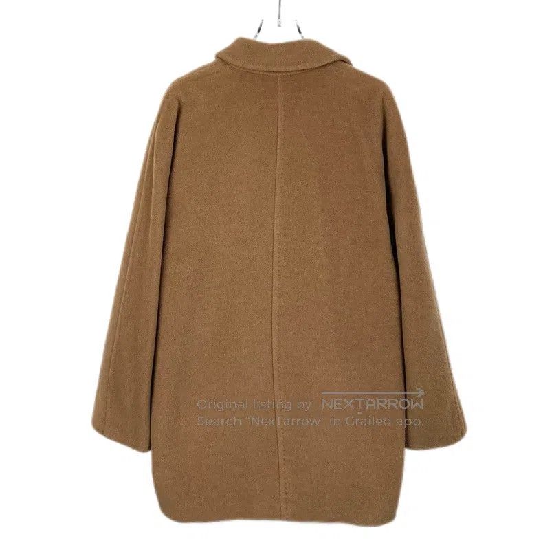 Max Mara Max Mara Brown Camel Hair Collar Double Breasted Coat Size L / US 10 / IT 46 - 2 Thumbnail
