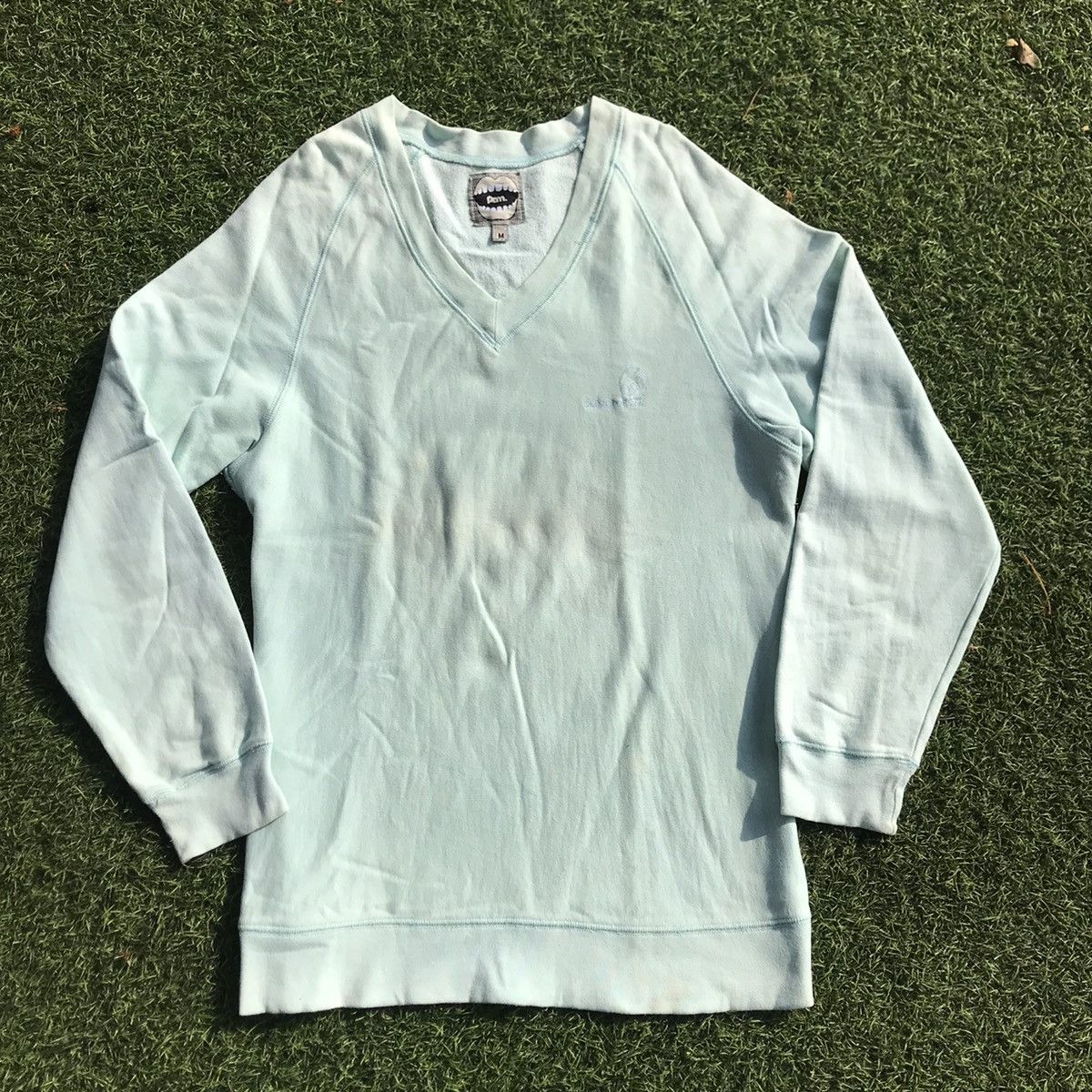 Hypebeast × Perks And Mini Vintage P.A.M Perks and mini soft green lime sweatshirt Size US M / EU 48-50 / 2 - 1 Thumbnail