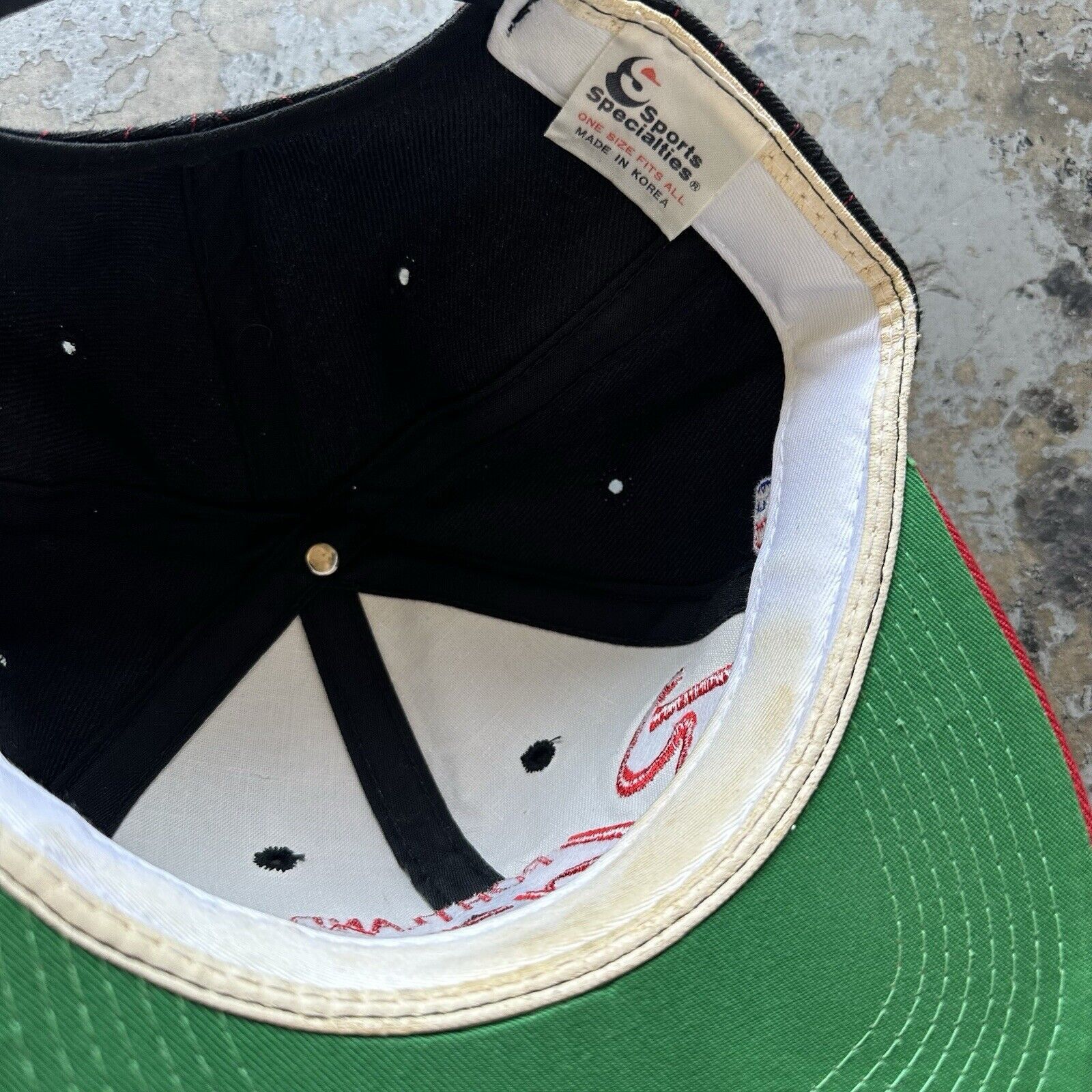 NBA × Sports Specialties × Vintage Vntg Sports Specialties Portland Trailblazers Snapback Hat Size ONE SIZE - 4 Thumbnail