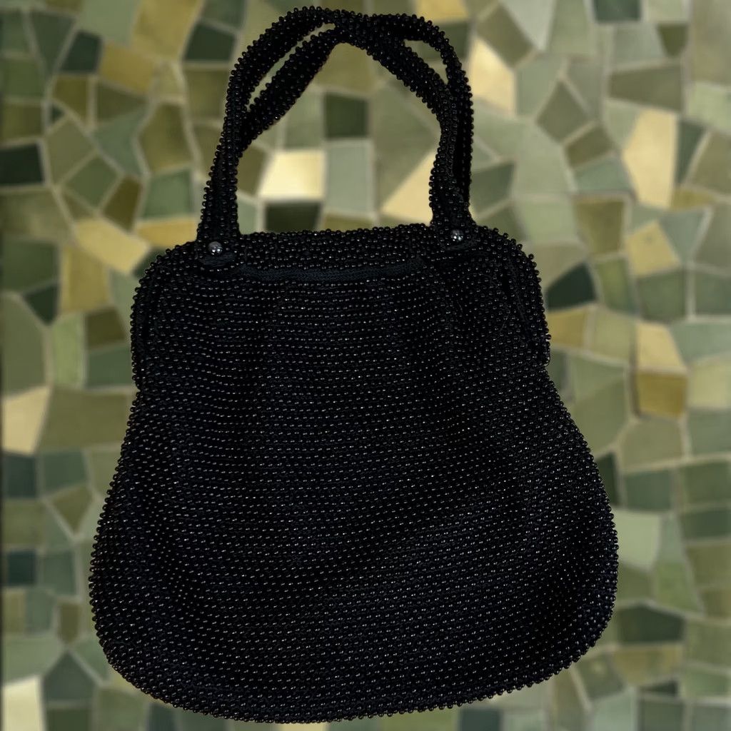 Vintage VINTAGE Cordé Bead Evening Bag Womens Size ONE SIZE - 1 Thumbnail