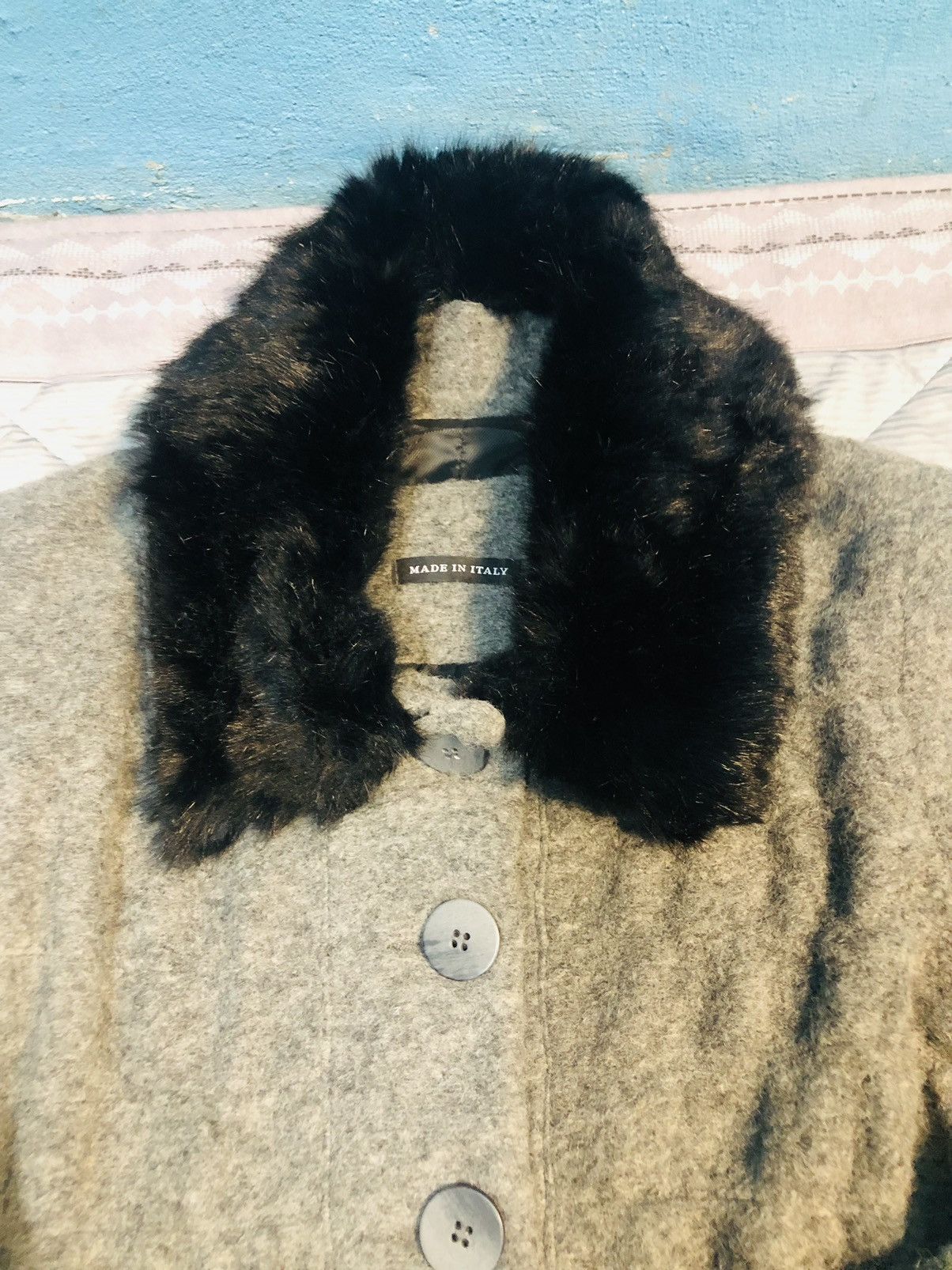 Japanese Brand furry Button Down Jacket (23) Size S / US 4 / IT 40 - 7 Thumbnail