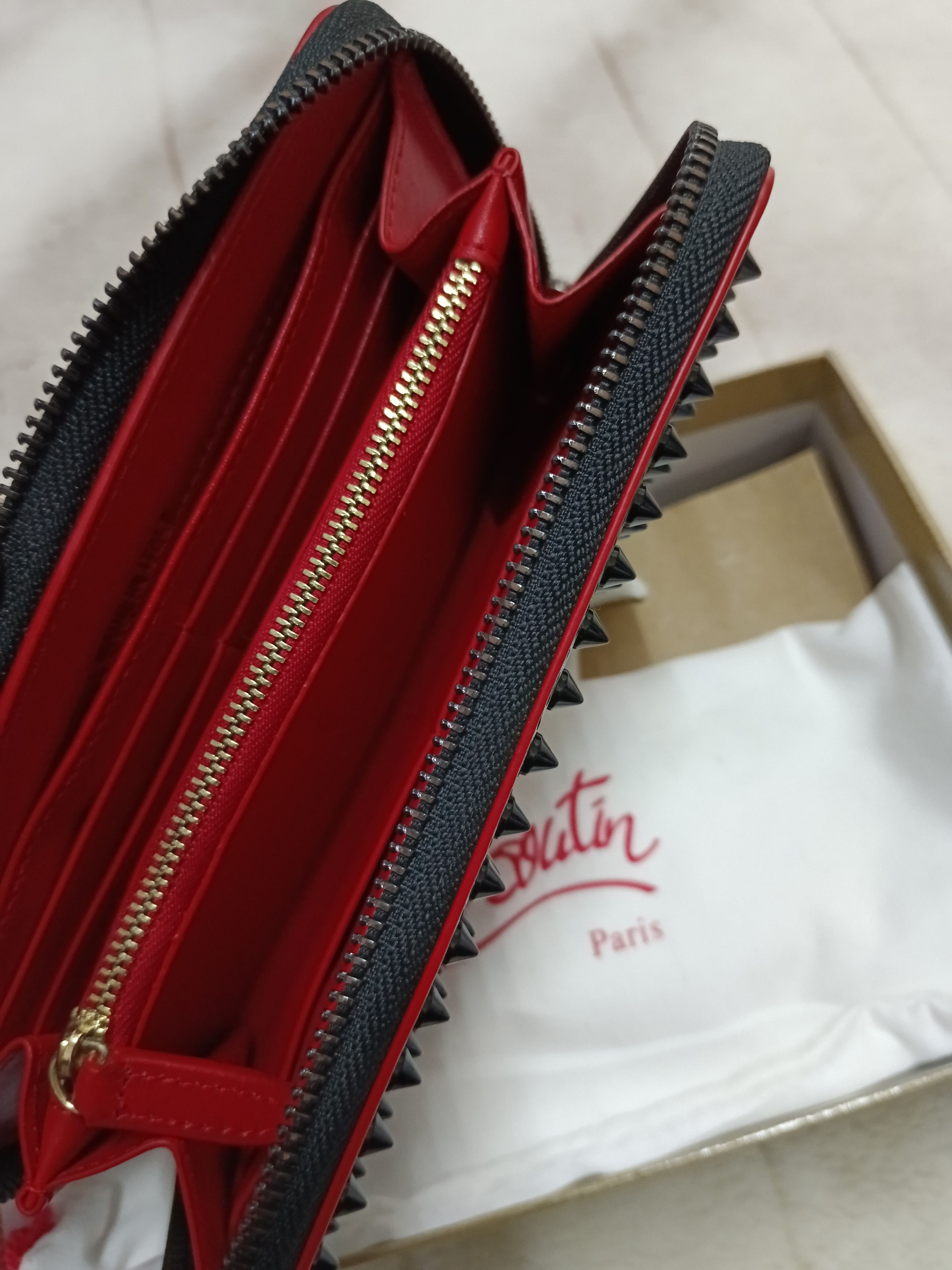 Christian Louboutin Christian Louboutin Stud Panettone Wallet Size ONE SIZE - 5 Thumbnail