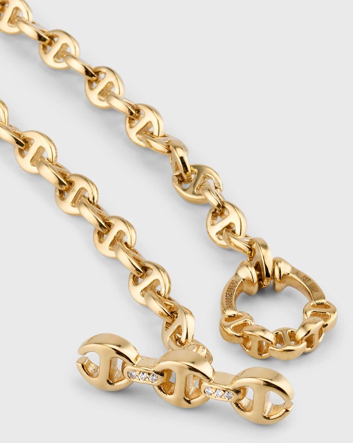 Hoorsenbuhs Hoorsenbuhs 3MM open link bracelet 18k gold | Grailed