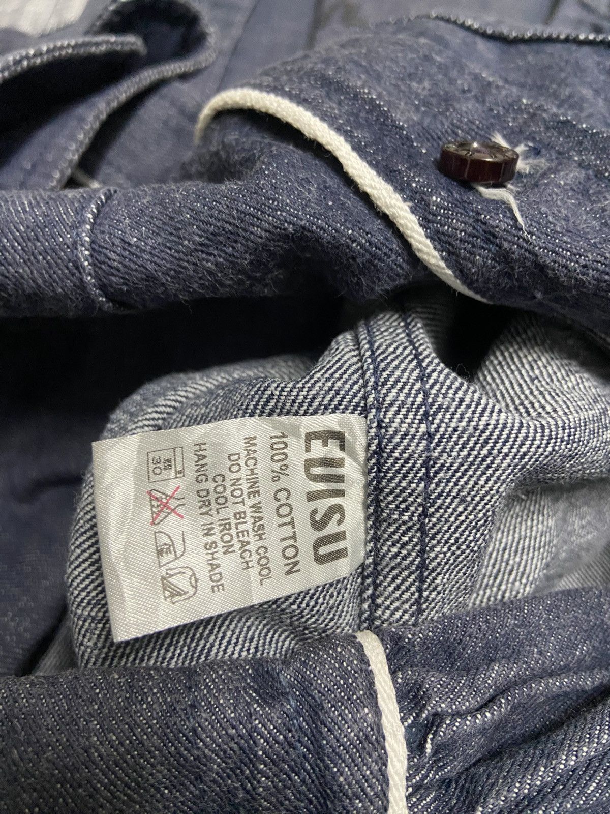 Evisu Evisu Yamane Denim Shirt Embroidery Logo Longsleeve Size US M / EU 48-50 / 2 - 6 Thumbnail