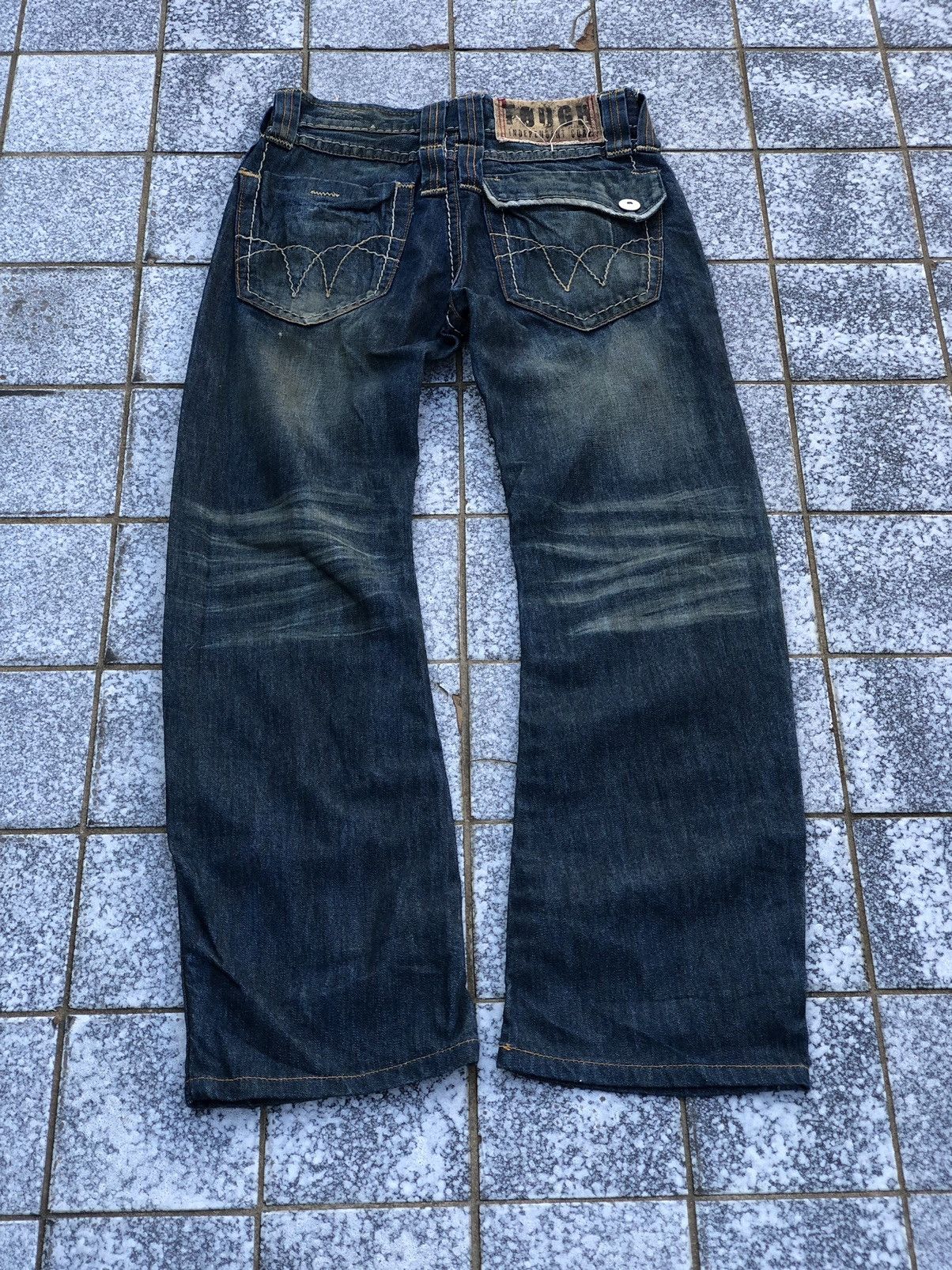 Hysteric Glamour VINTAGE HYSTERIC GLAMOUR STYLE DISTRESSED JEANS 90S Size US 29 - 2 Thumbnail