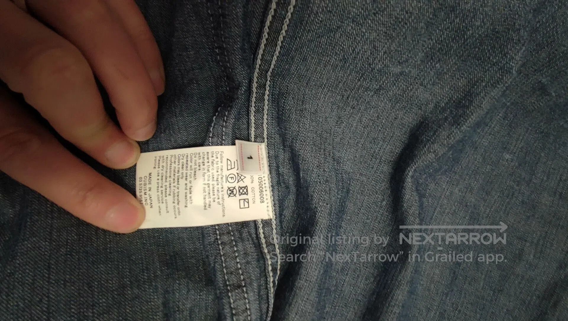 Visvim VISVIM 19SS Grease Monkey Denim Coat. Size US S / EU 44-46 / 1 - 6 Thumbnail
