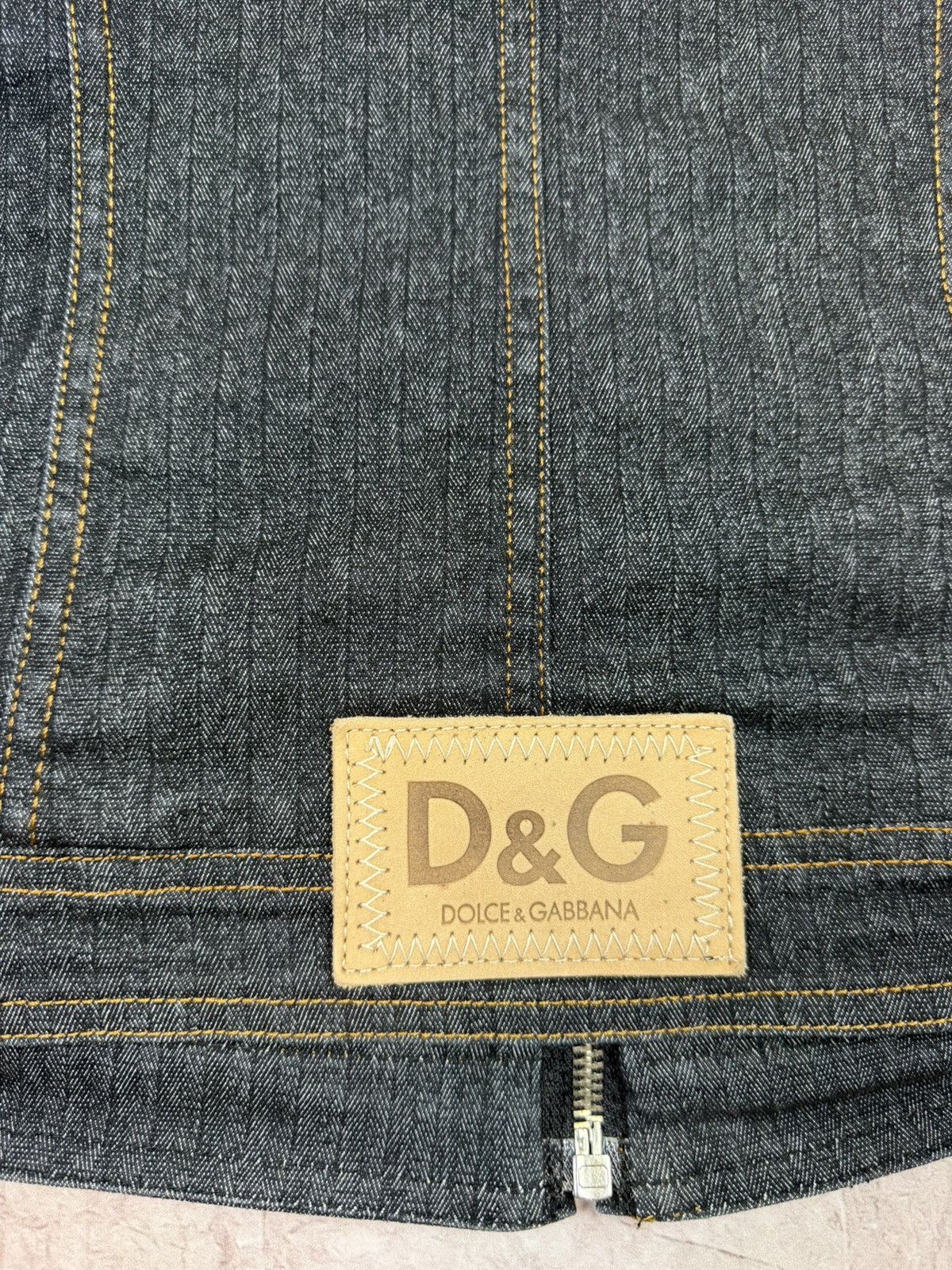 Dolce & Gabbana Dolce & Gabbana Blue Denim Butterfly Jeans Jacket Size S / US 4 / IT 40 - 17 Thumbnail