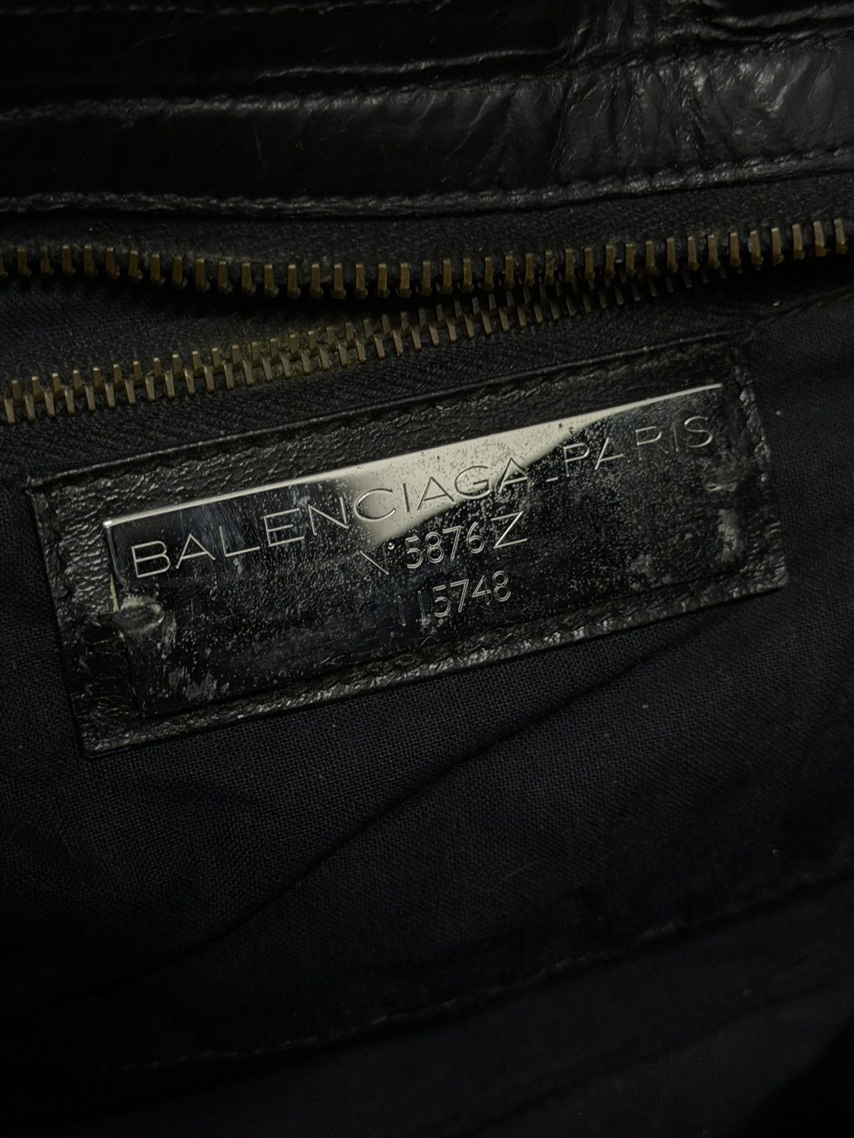 Balenciaga Balenciaga - 2000’s - Classic Motorcycle Le City Bag Black Size ONE SIZE - 18 Thumbnail