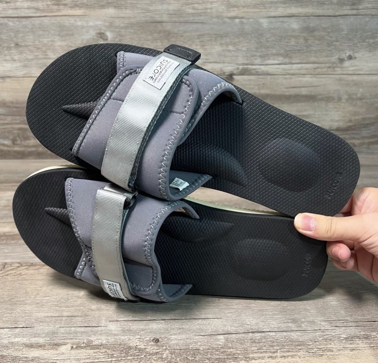 Suicoke Suicoke PADRI Fashion Sandals for Men in Gray Size US 9.5 / EU 42-43 - 5 Thumbnail