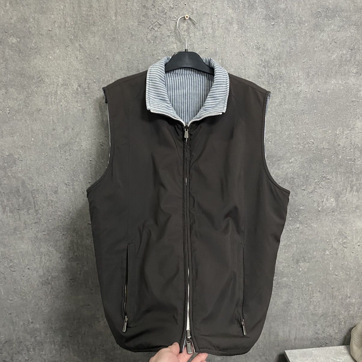 Loro Piana Loro Piana Reversible Vest Size US M / EU 48-50 / 2 - 2 Thumbnail