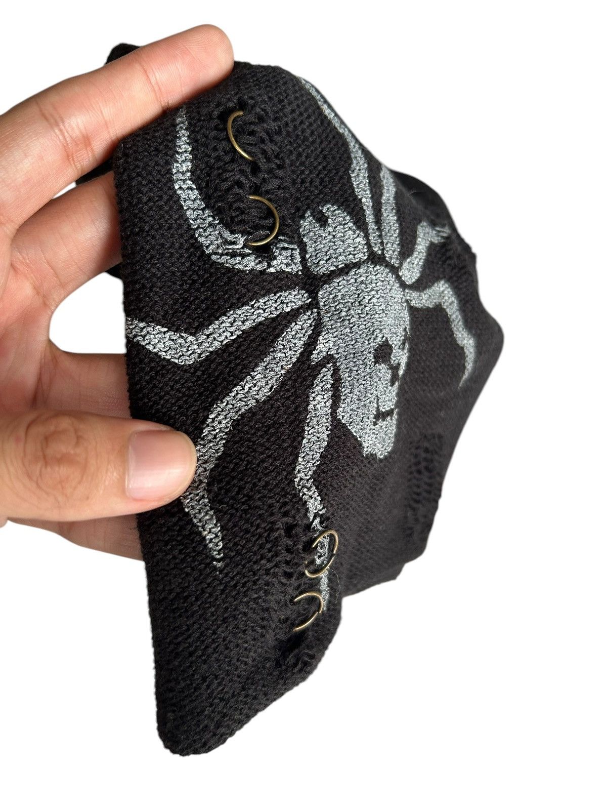 Kapital Skull Distressed Japanese Punk Bondage Style Beanie Hats Size ONE SIZE - 8 Thumbnail