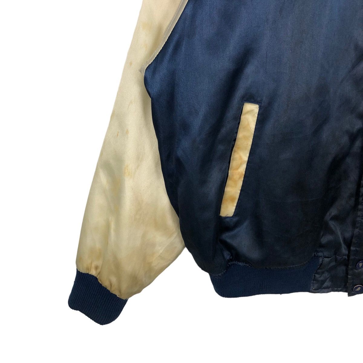 Japanese Brand TRUE VINTAGE BOMBER JACKET SATIN SUNTORY COFFEE BIG LOGO Size US M / EU 48-50 / 2 - 3 Thumbnail