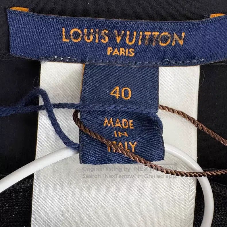 Louis Vuitton Louis Vuitton SS23 Black Casual Straight-Leg Flares pants Size 39" - 4 Thumbnail
