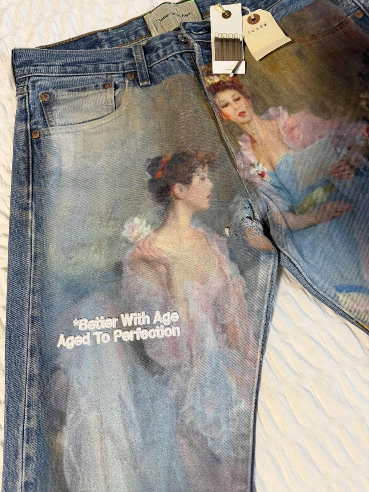 Better With Age BWA Jeans Size US 30 / EU 46 - 3 Thumbnail